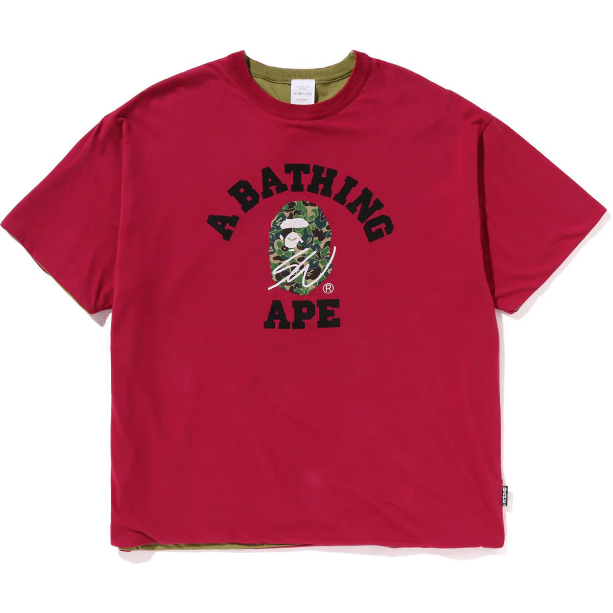 BAPE x SEAN WOTHERSPOON REVERSIBLE TEE