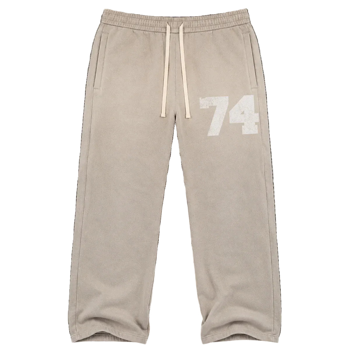 Medium - 74 Is War Gray Collegiate Sweatpants