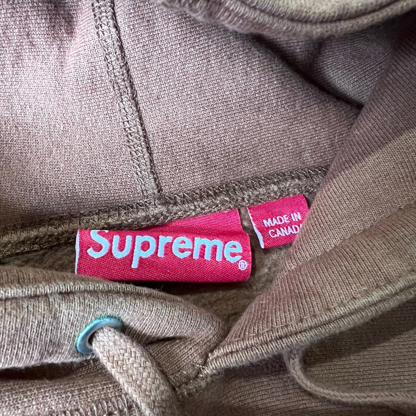 MEDIUM - Supreme Box Logo Hooded Sweatshirt 'Rust'
