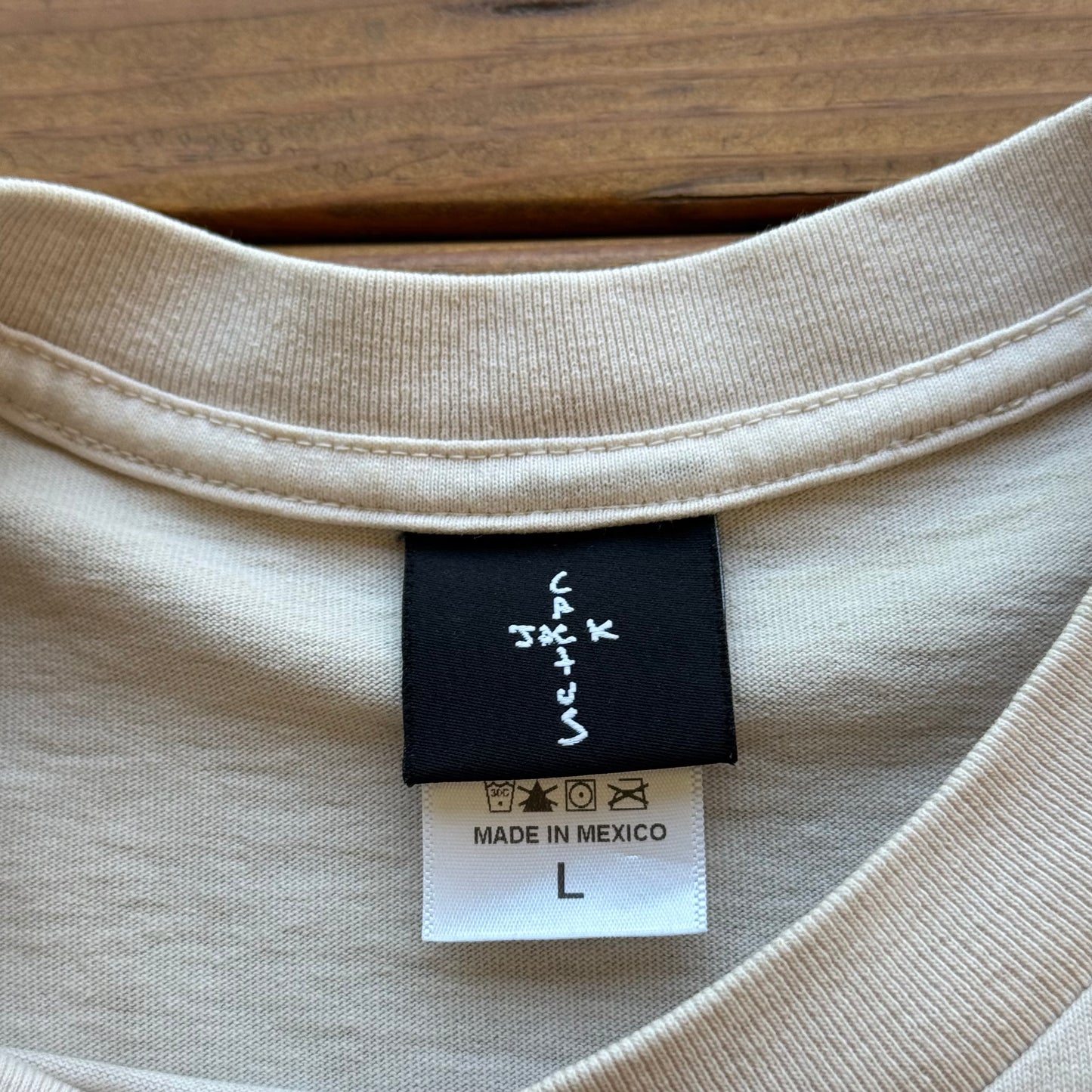 Groß – Cactus Jack Rippen-T-Shirt
