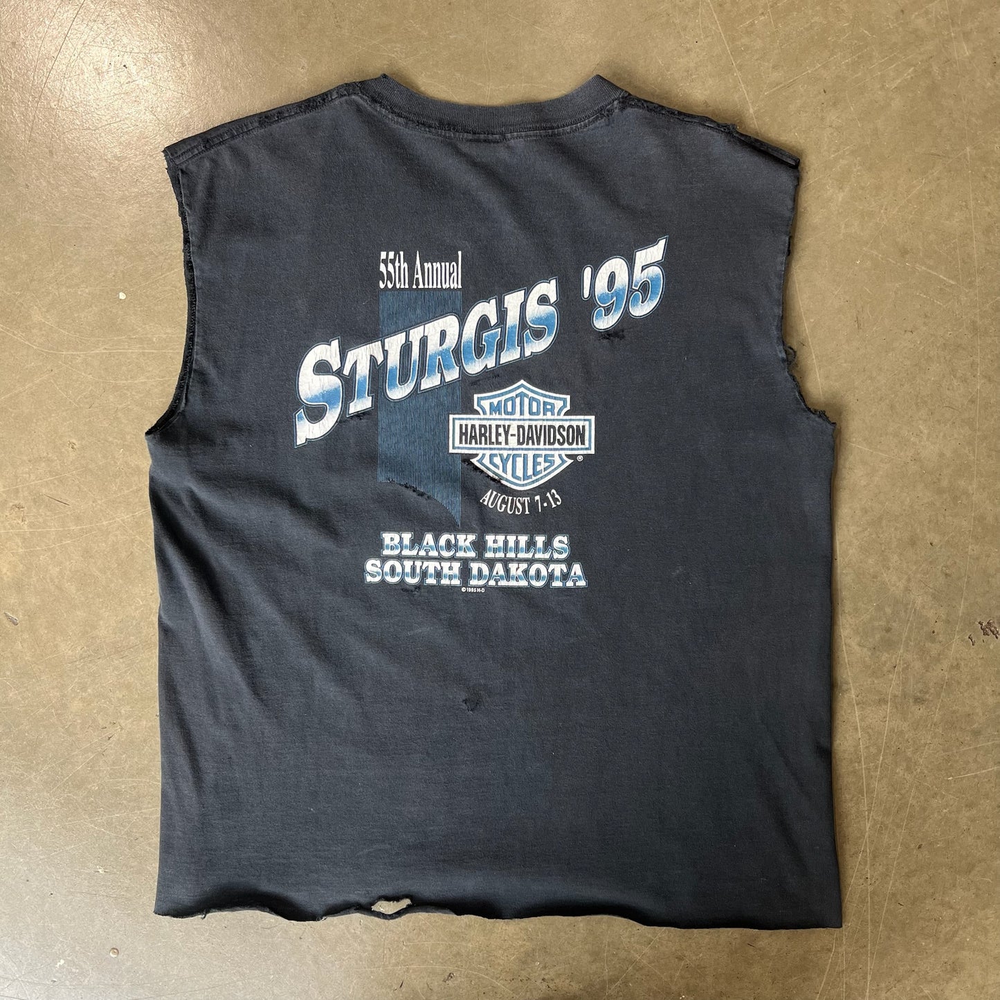 LARGE - Vintage Harley Sturgis Tee