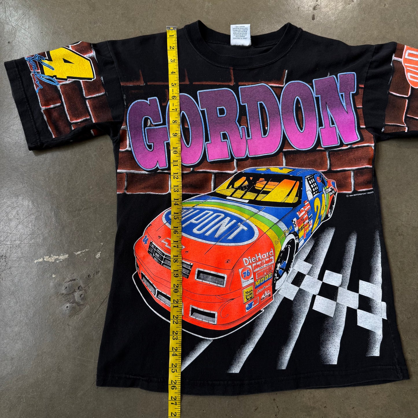 Small - Vintage Jeff Gordon AOP Racing T-Shirt