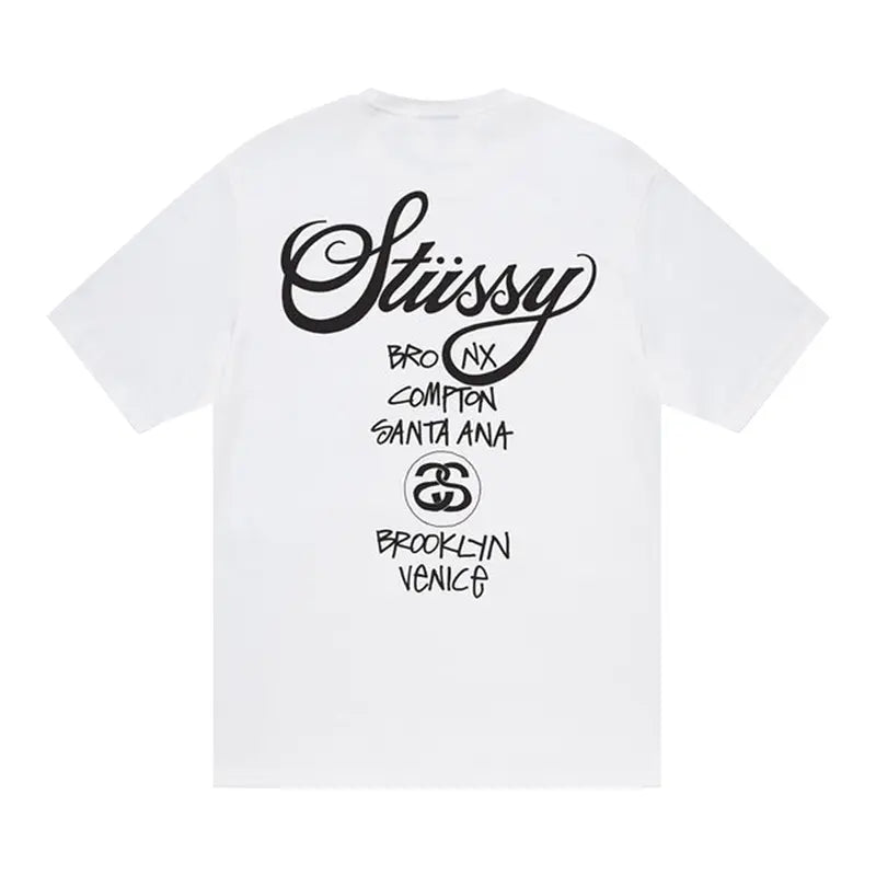Stussy World Tour T-Shirt „White“