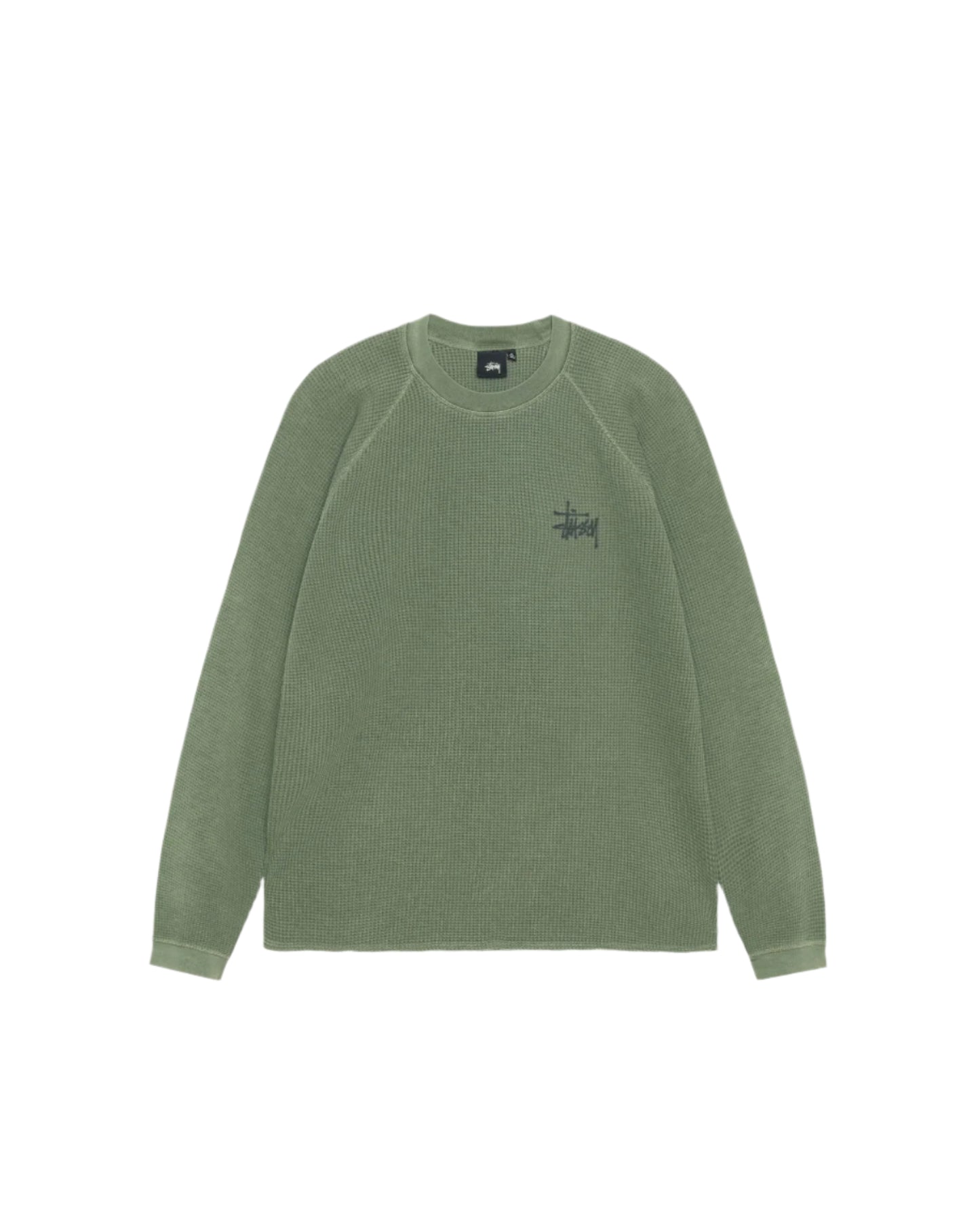Stussy Raglan Thermal - Olive