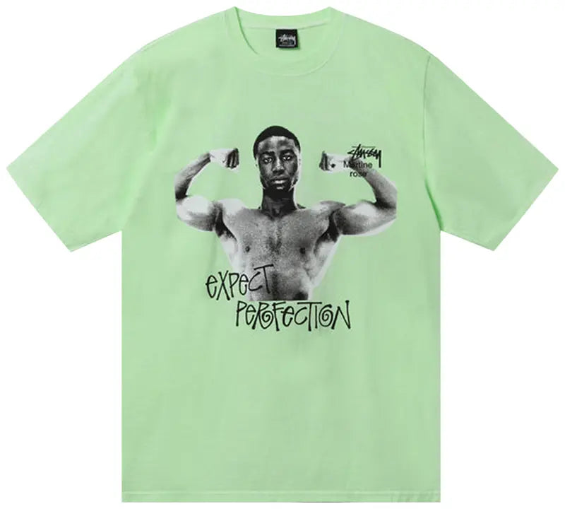 Stussy x Martine Rose Stand Firm Pigment Dyed Tee 'Patina'