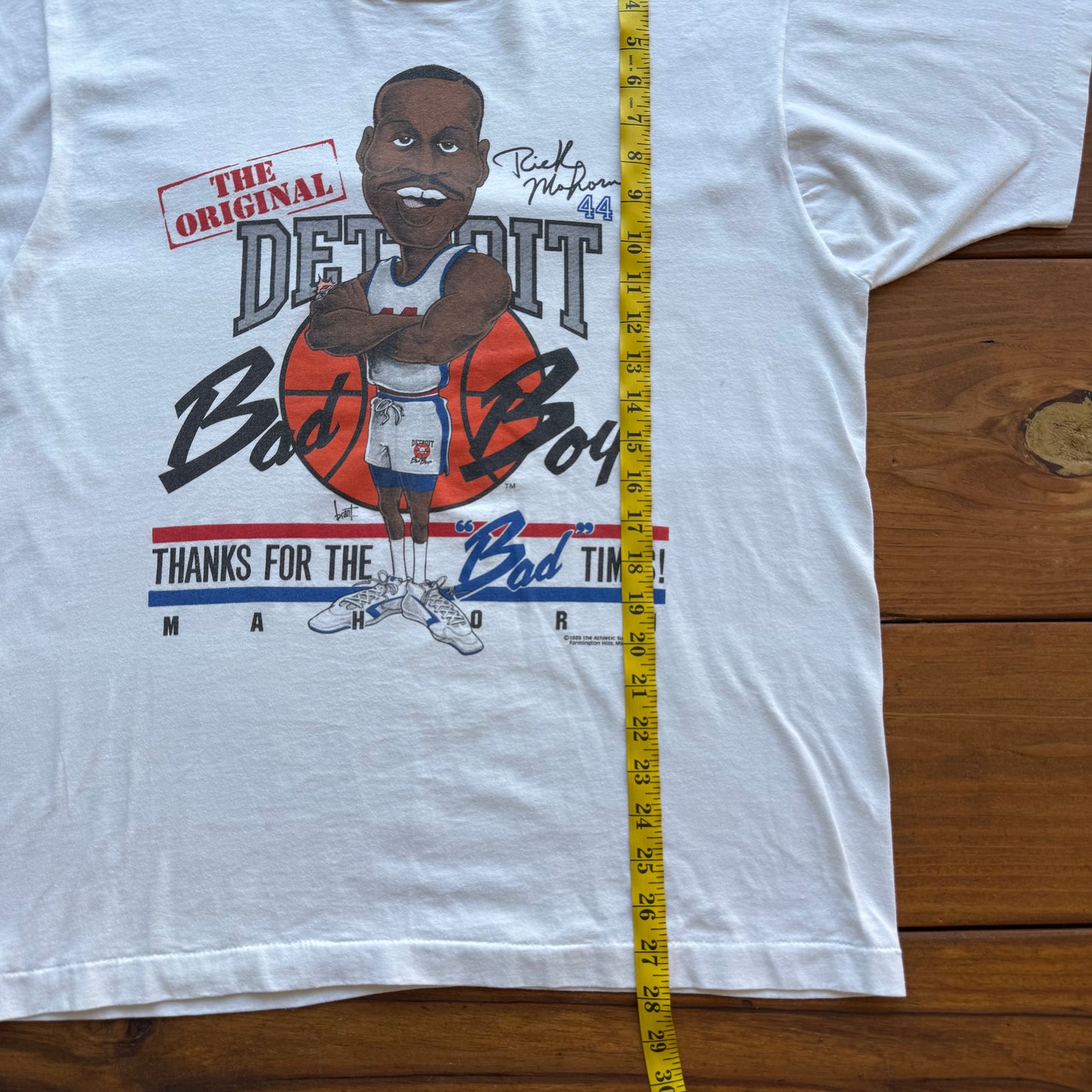 XL - Vintage Rick Mahorn Bad Boys T-Shirt