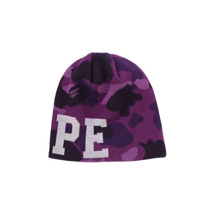 Bape Camo Beanie 'Lila'