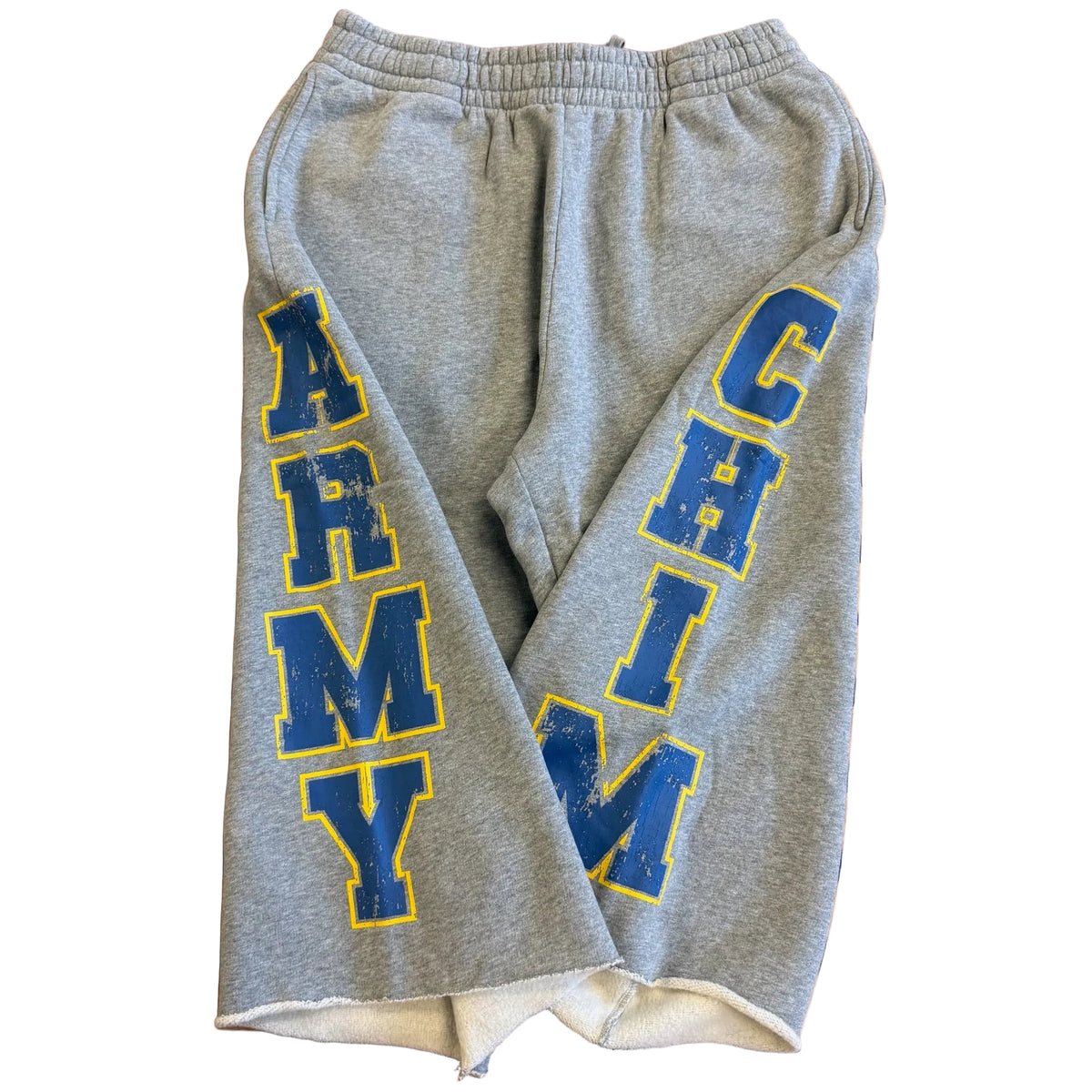 Large - HMDD Grey Army Sweat Short
