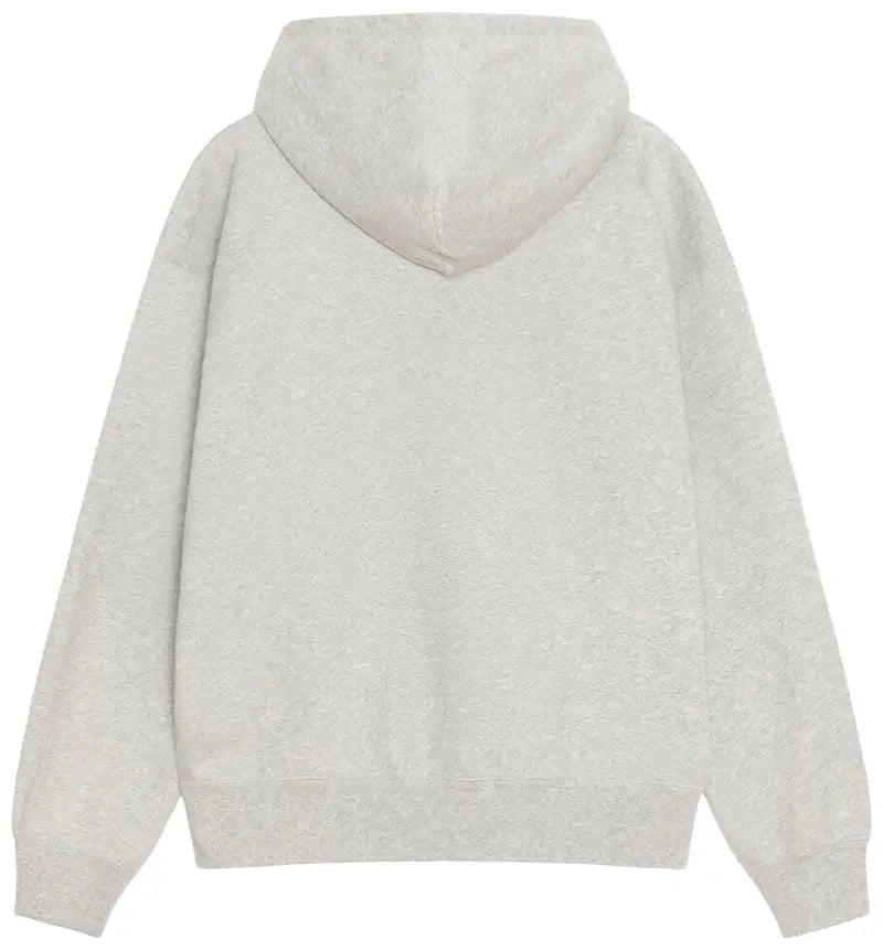 Stussy x Nike Fleece Zip Hoodie 'Grey Heather'