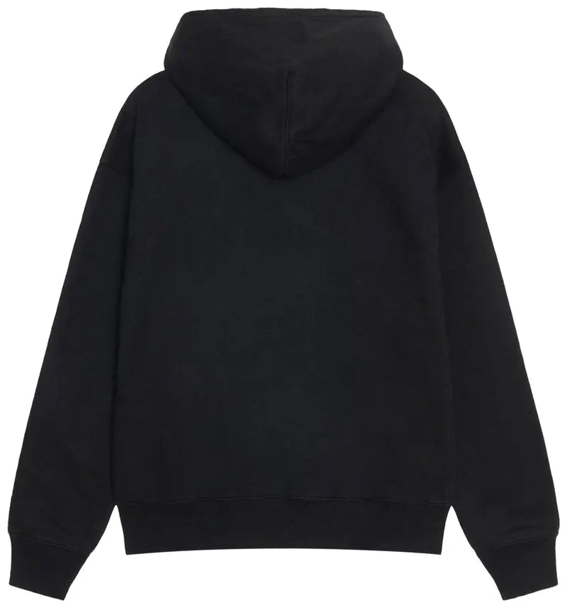 Stussy x Nike Stone Washed Fleece Zip Hoodie 'Black'