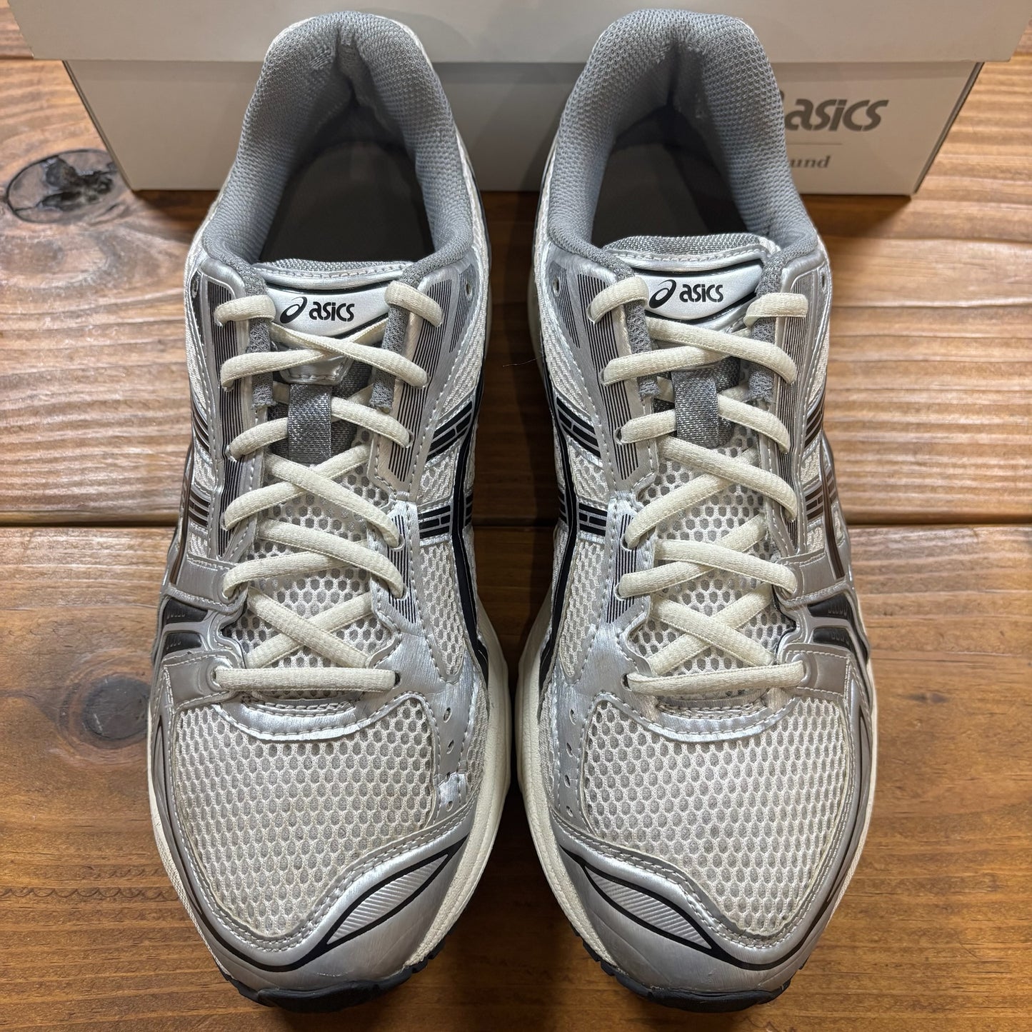 JJJJound x Gel Kayano 14 'Silver Black' (Used)