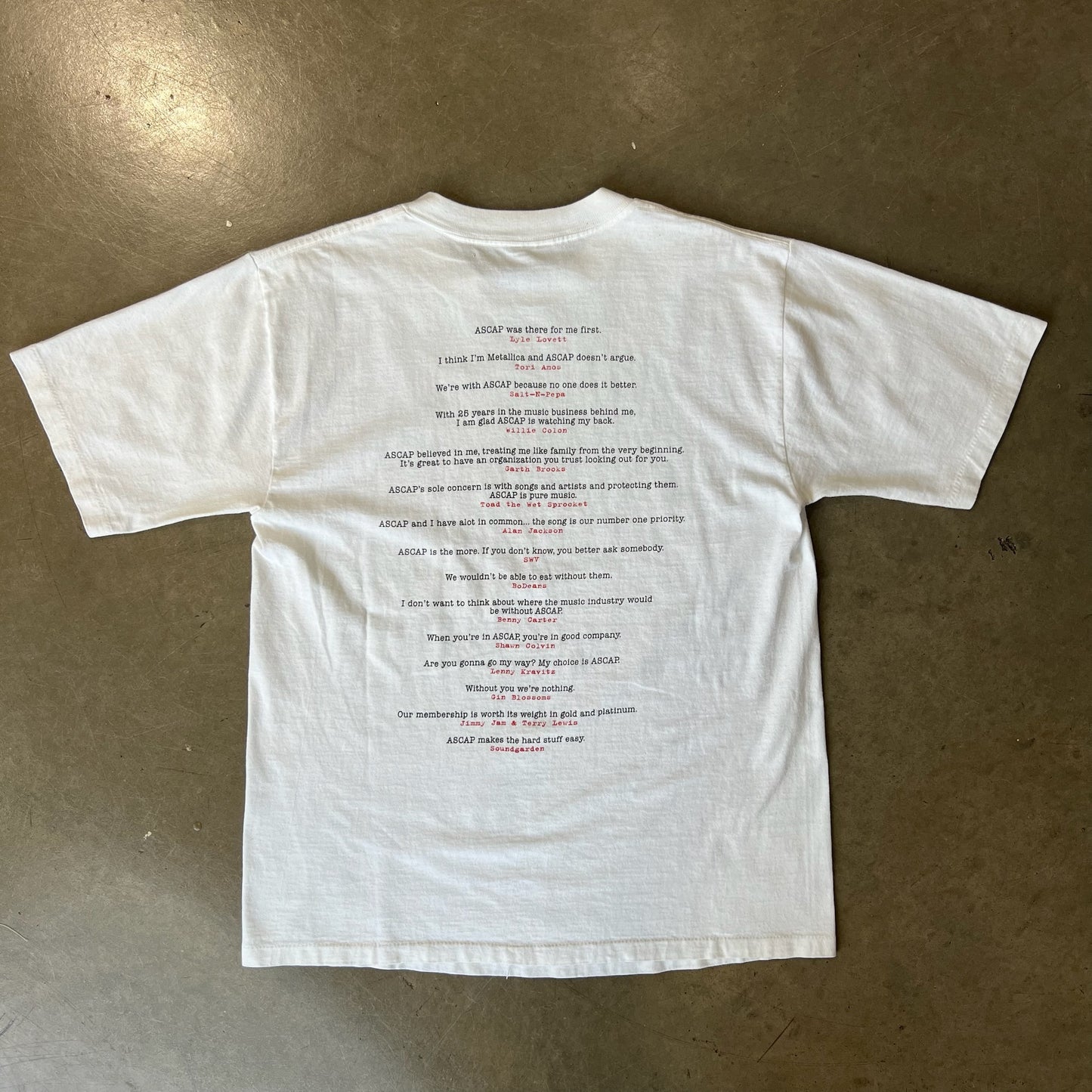 LARGE - ASCAP Tee