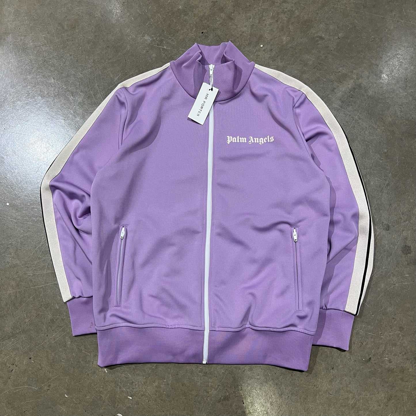 Lavender Palm Angels Track Jacket (Used)