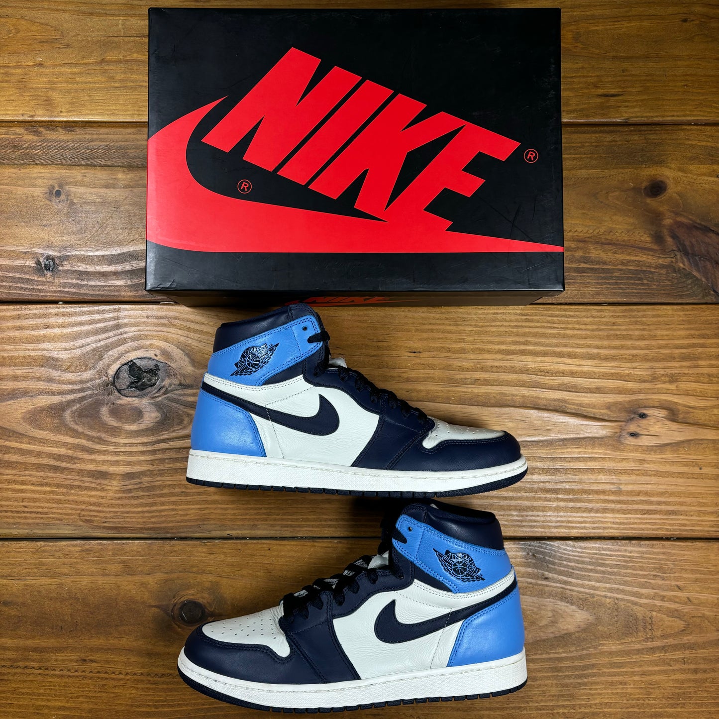 SIZE 11.5 - Jordan 1 Retro High OG 'Obsidian' (Used)