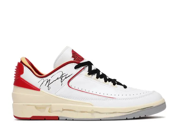 Size 10 - Off-White x Jordan 2 Retro Low SP 'White Varsity Red' (Used)
