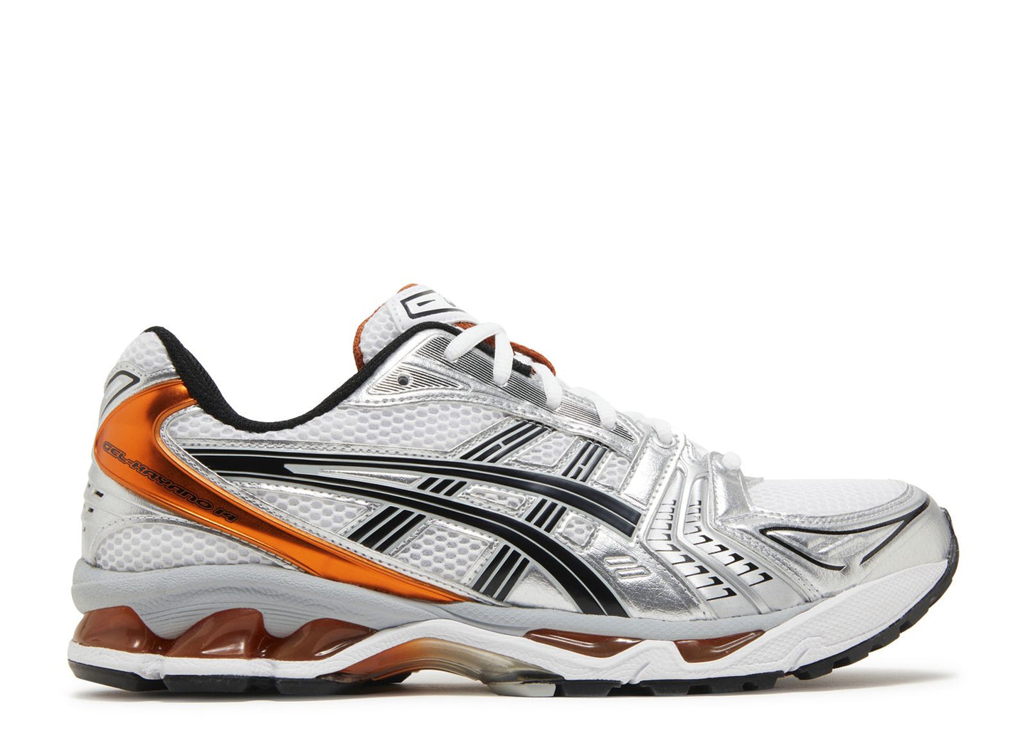 Asics Gel-Kayano 14 White/Piquant Orange