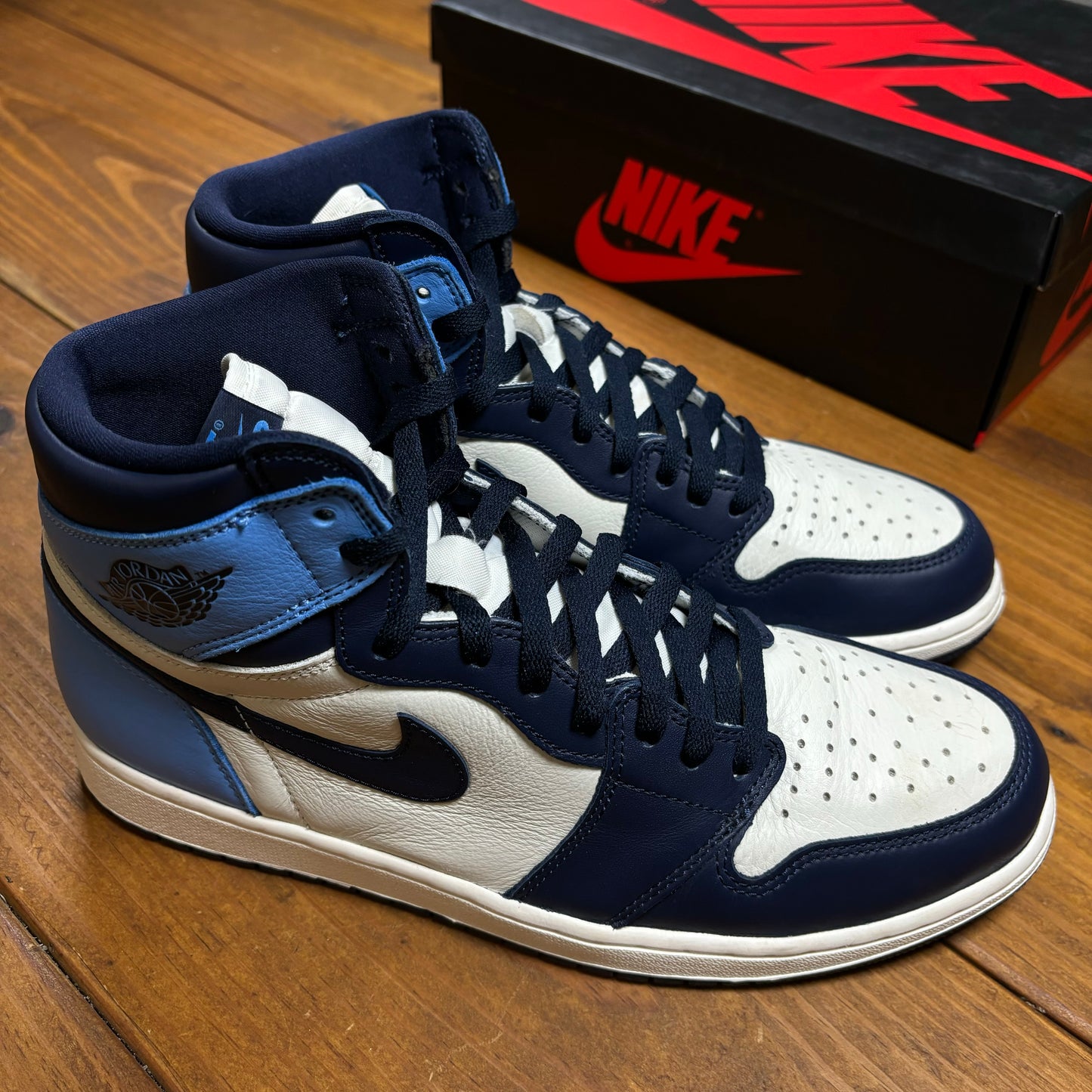 SIZE 11.5 - Jordan 1 Retro High OG 'Obsidian' (Used)