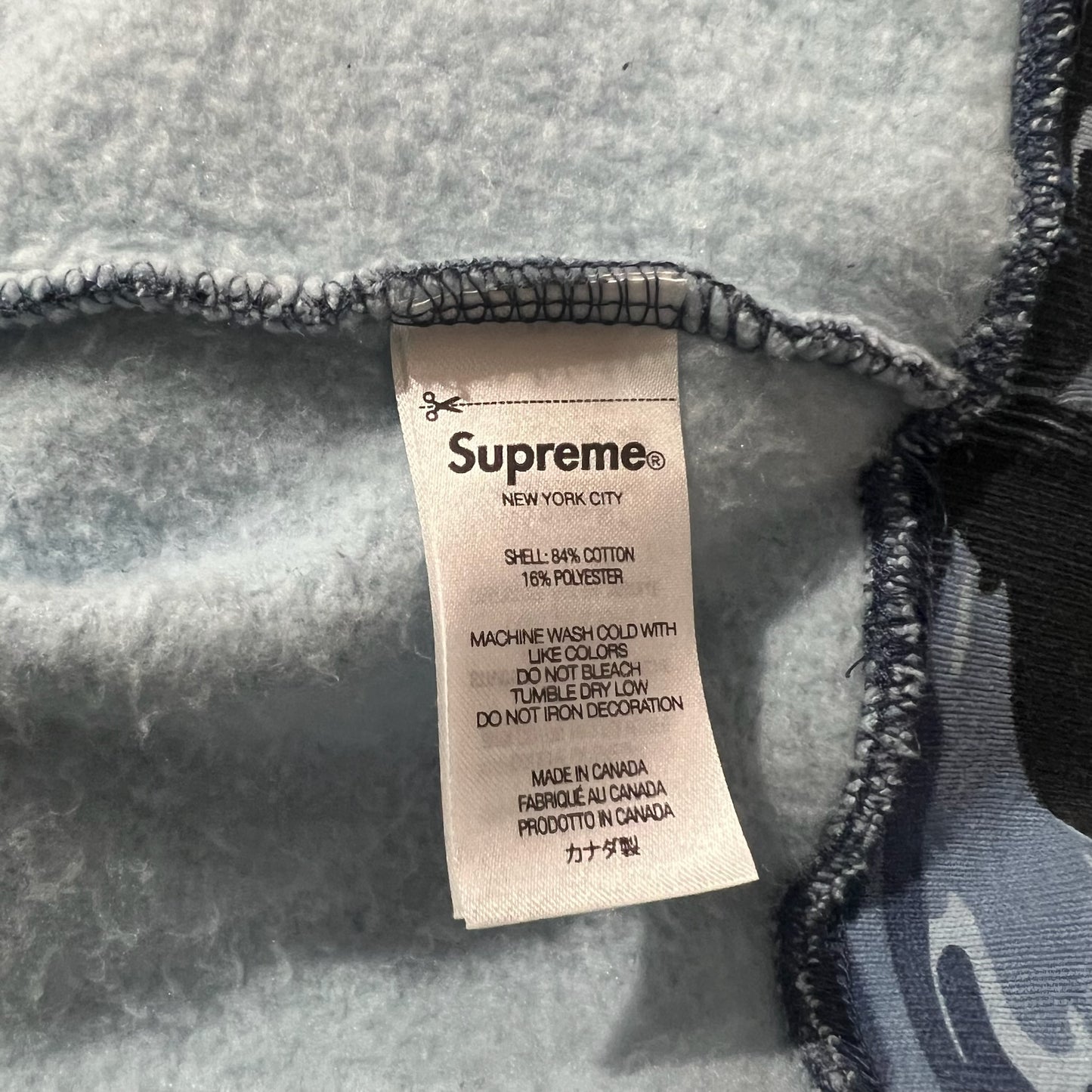 LARGE - Supreme Small Box Hoodie (Used)