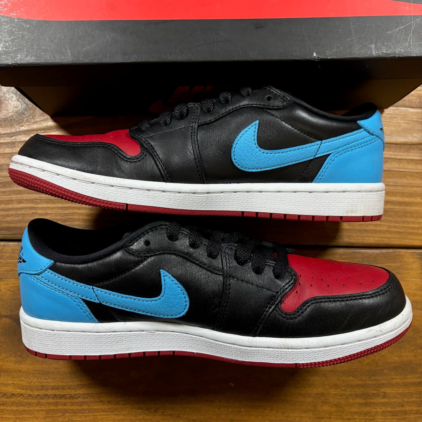 SIZE 8.5W/7M - Wmns Jordan 1 Retro Low OG 'NC to Chi' (Used)