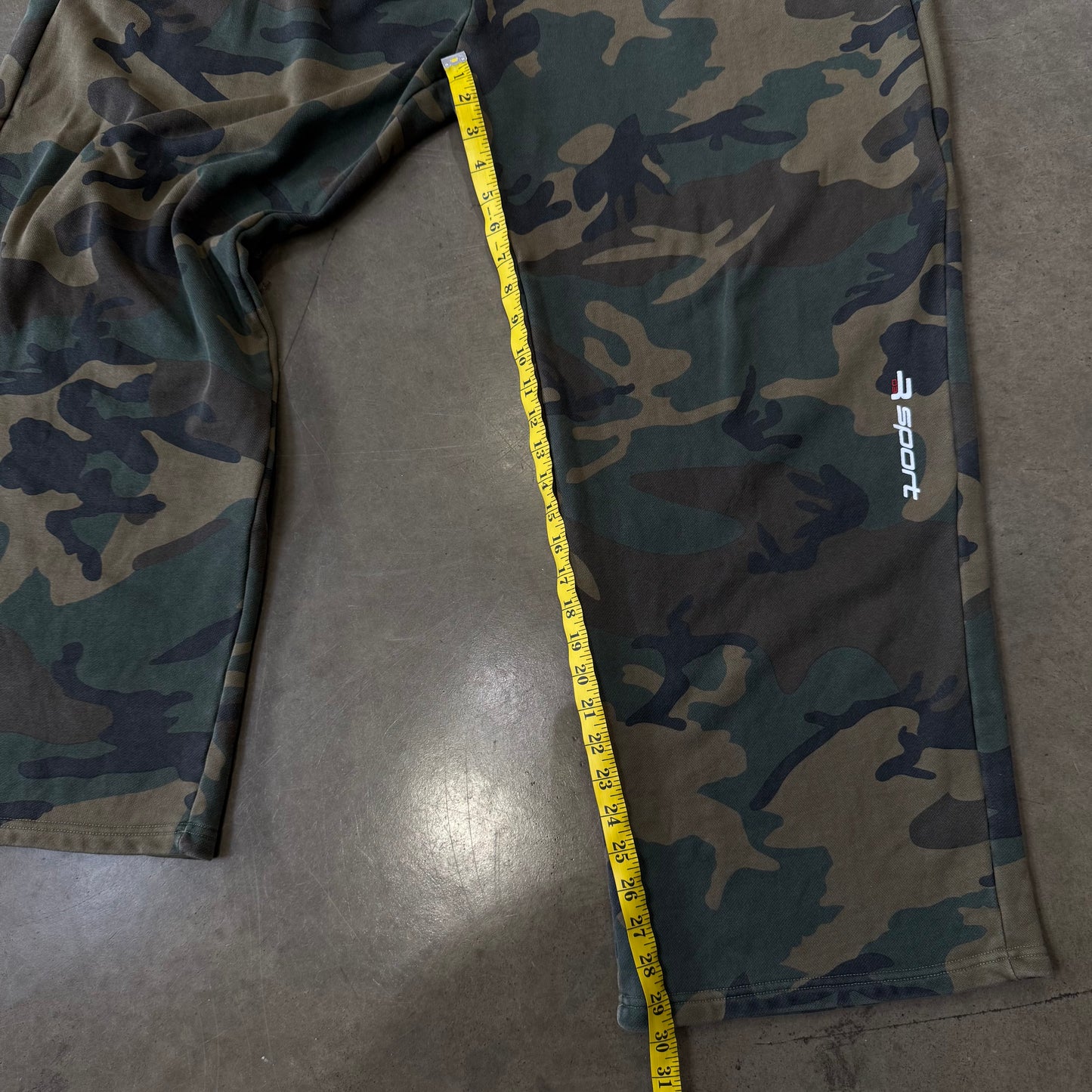 Groß - Himbeer-Camo-Hose