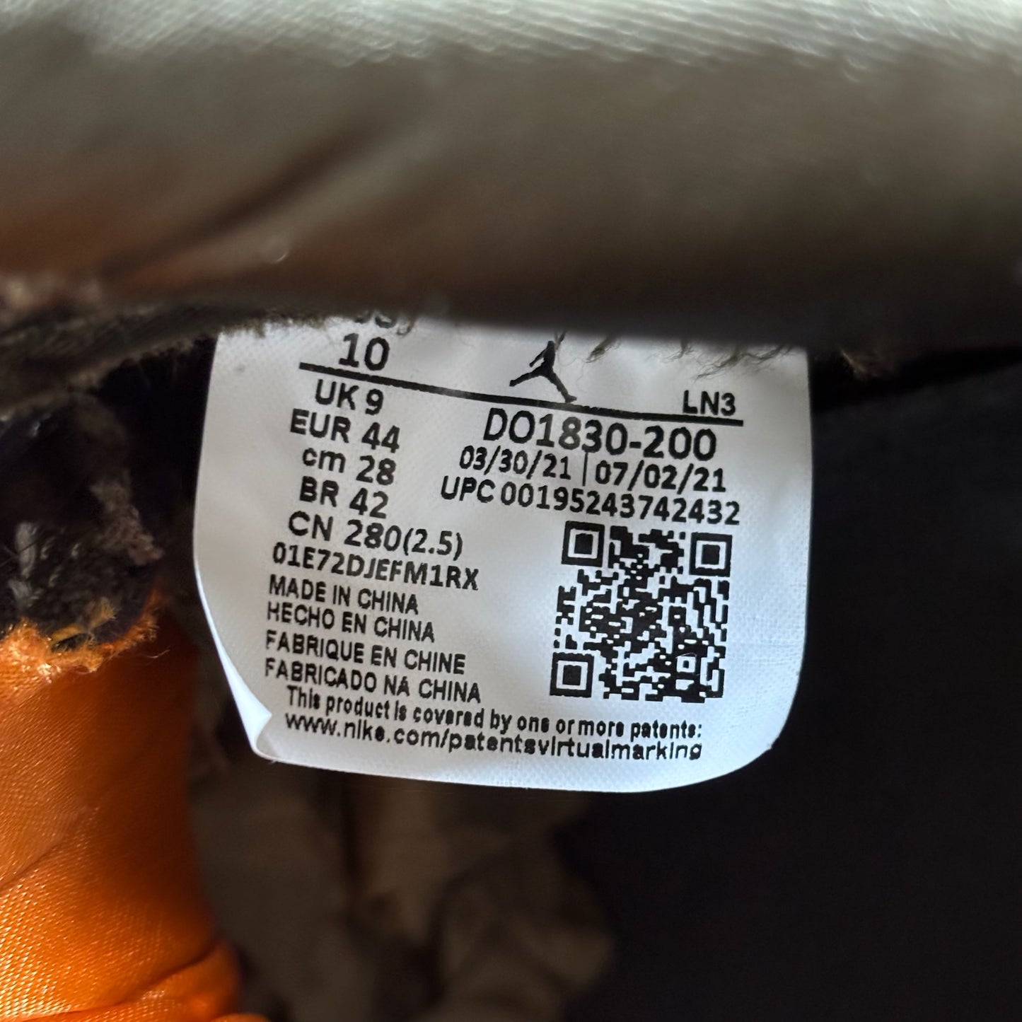 Jordan 3 Retro 'Patchwork' (Used)