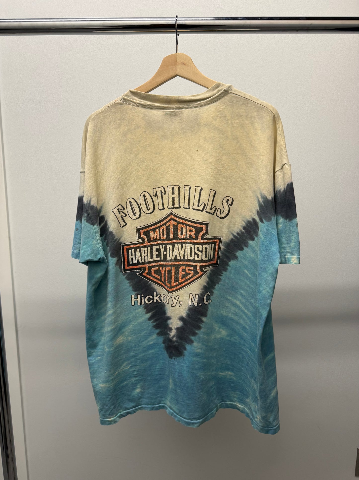 2XL - Vintage Harley Tie Dye Tee