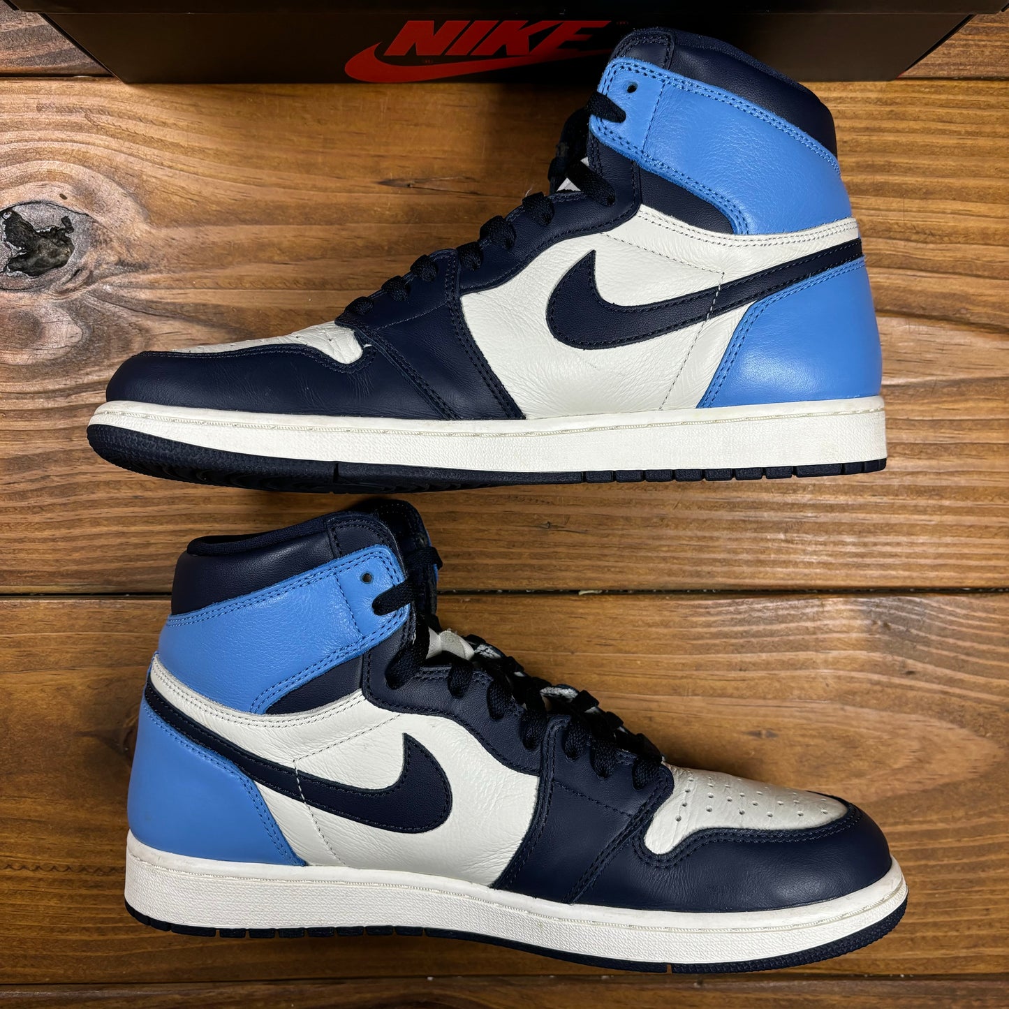 SIZE 11.5 - Jordan 1 Retro High OG 'Obsidian' (Used)