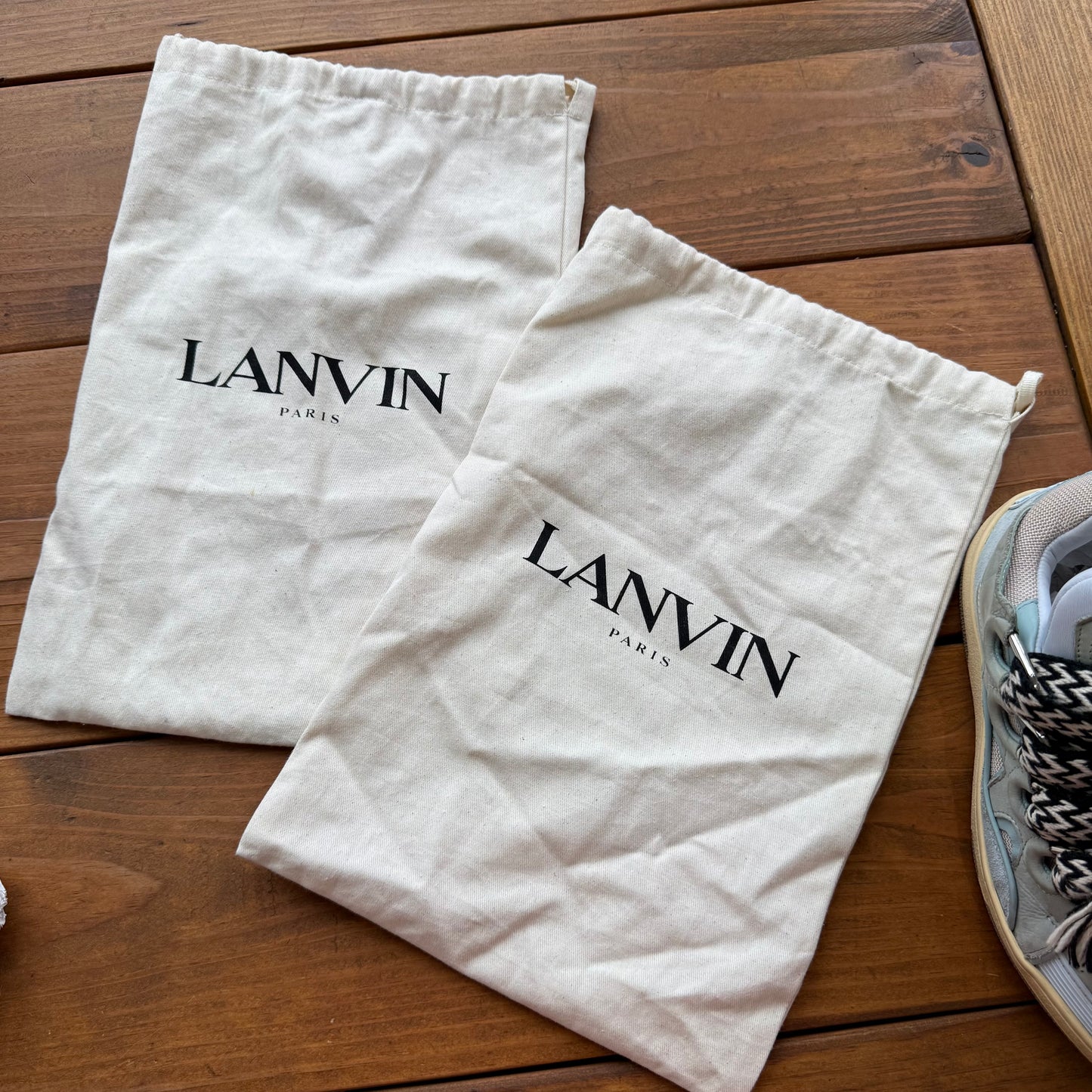 Size 41 - Lanvin Curb Sneaker "Pale Blue" (Used/No box)