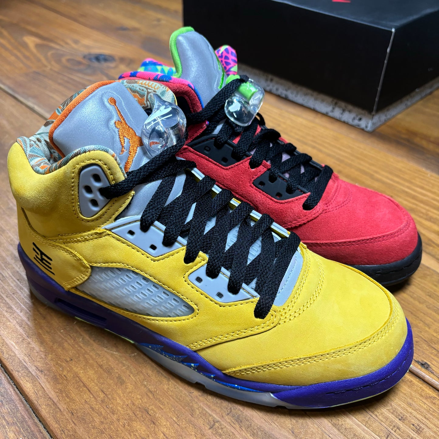 SIZE 6Y - Jordan 5 Retro SE GS 'What The' (Used)
