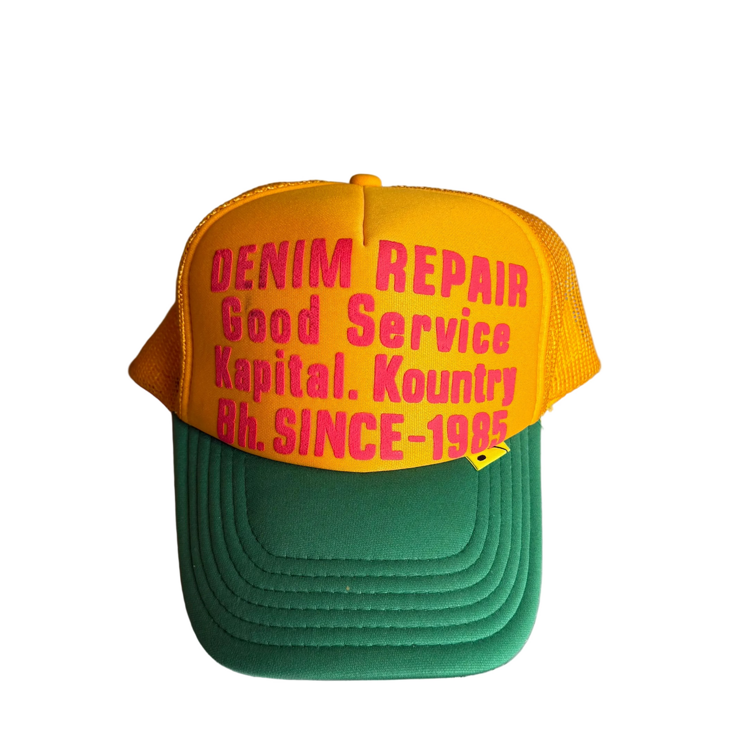 Kapital Trucker Hat (Yellow)