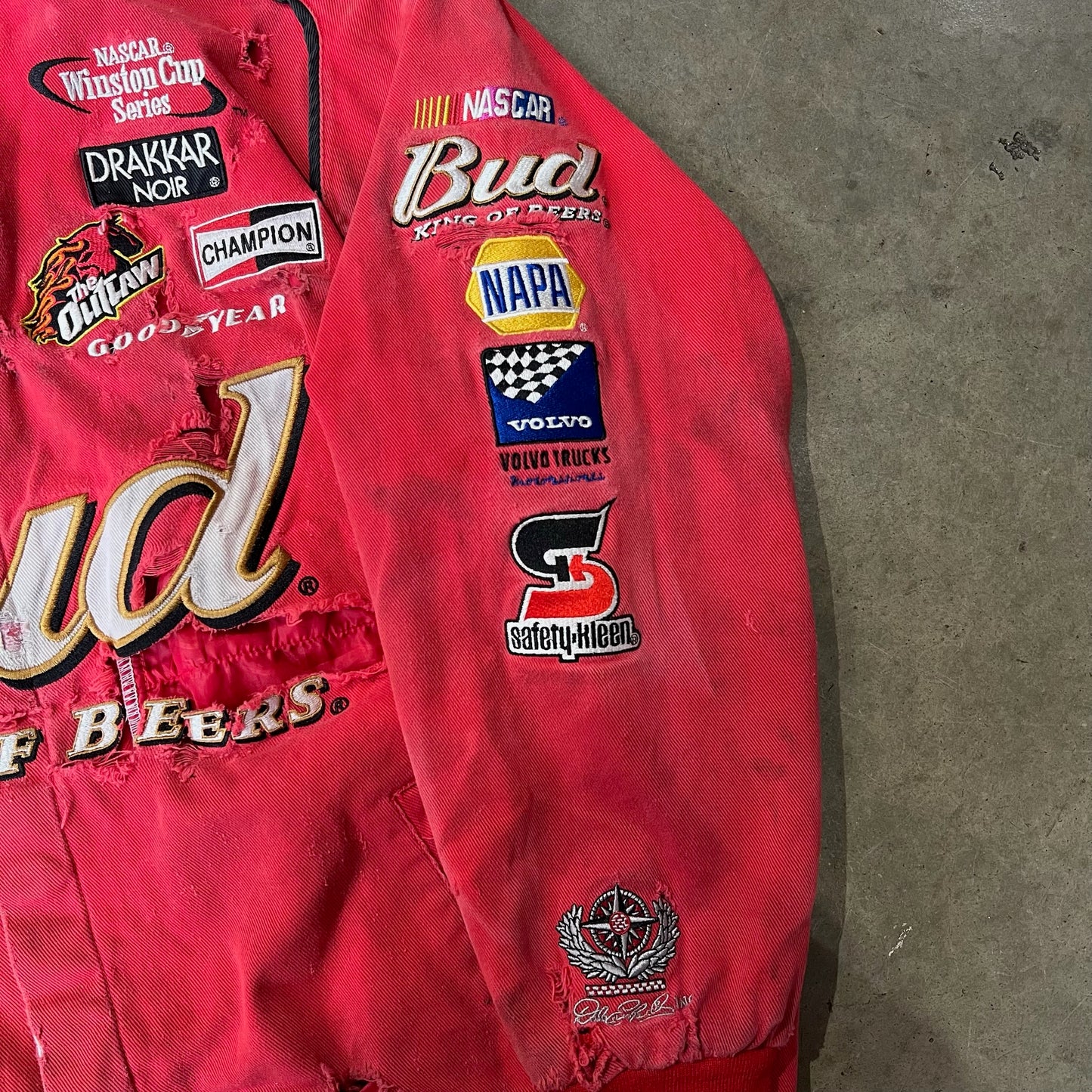 XL - Vintage Budweiser Racing Jacket