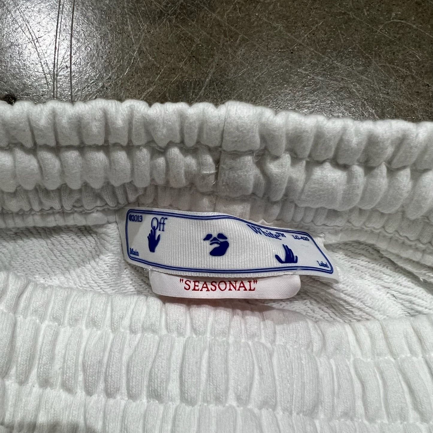 Off-White Diagonal Sweatpants
