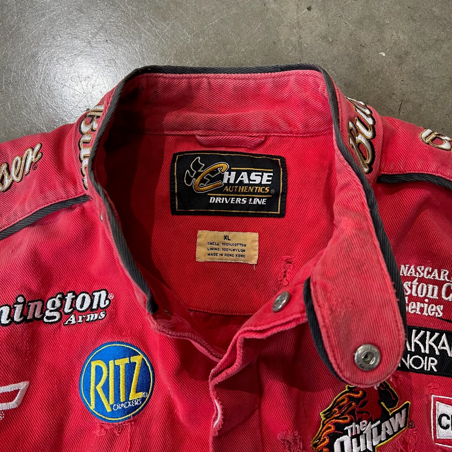 XL - Vintage Budweiser Racing Jacket