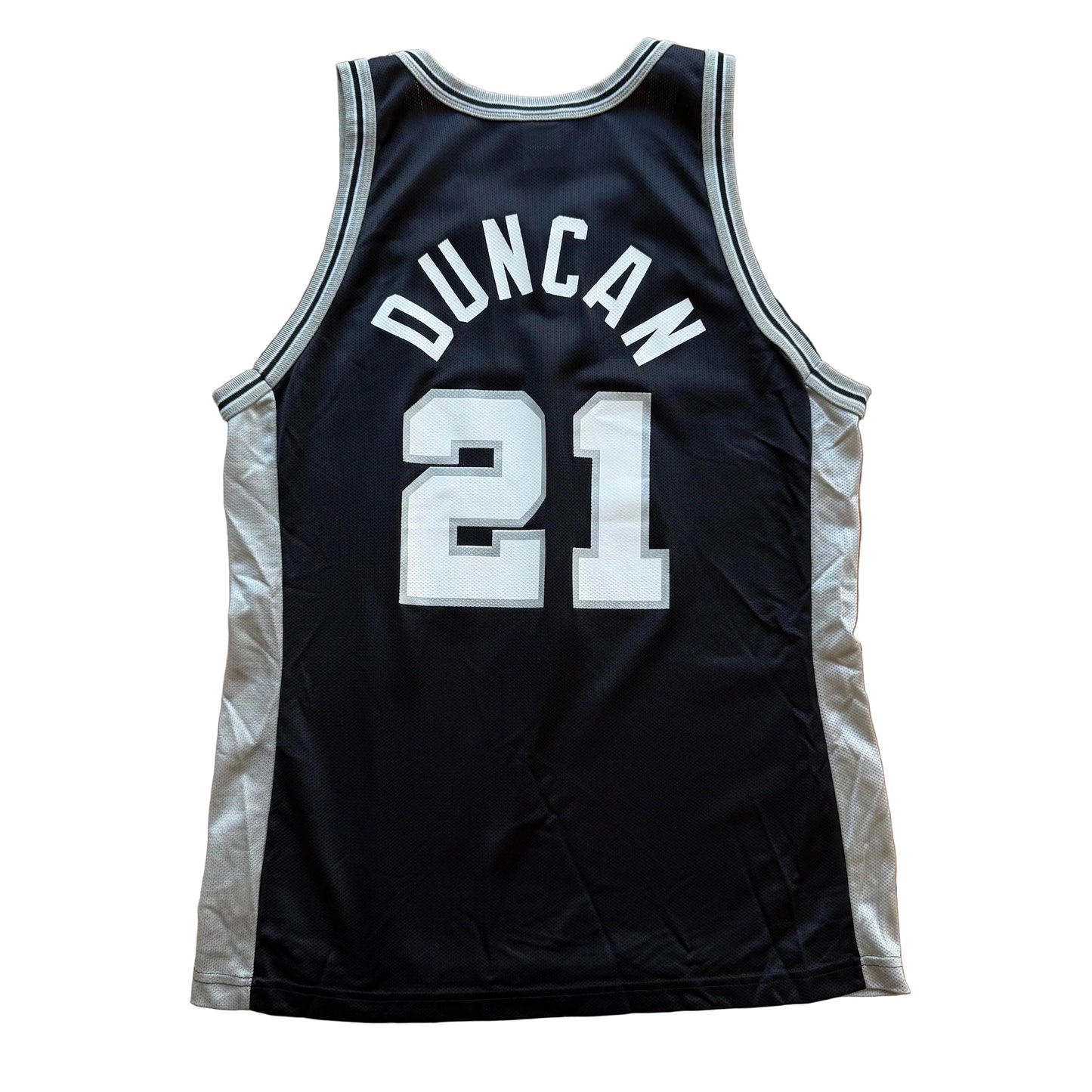 Grande - Camiseta vintage Champion Tim Duncan Spurs