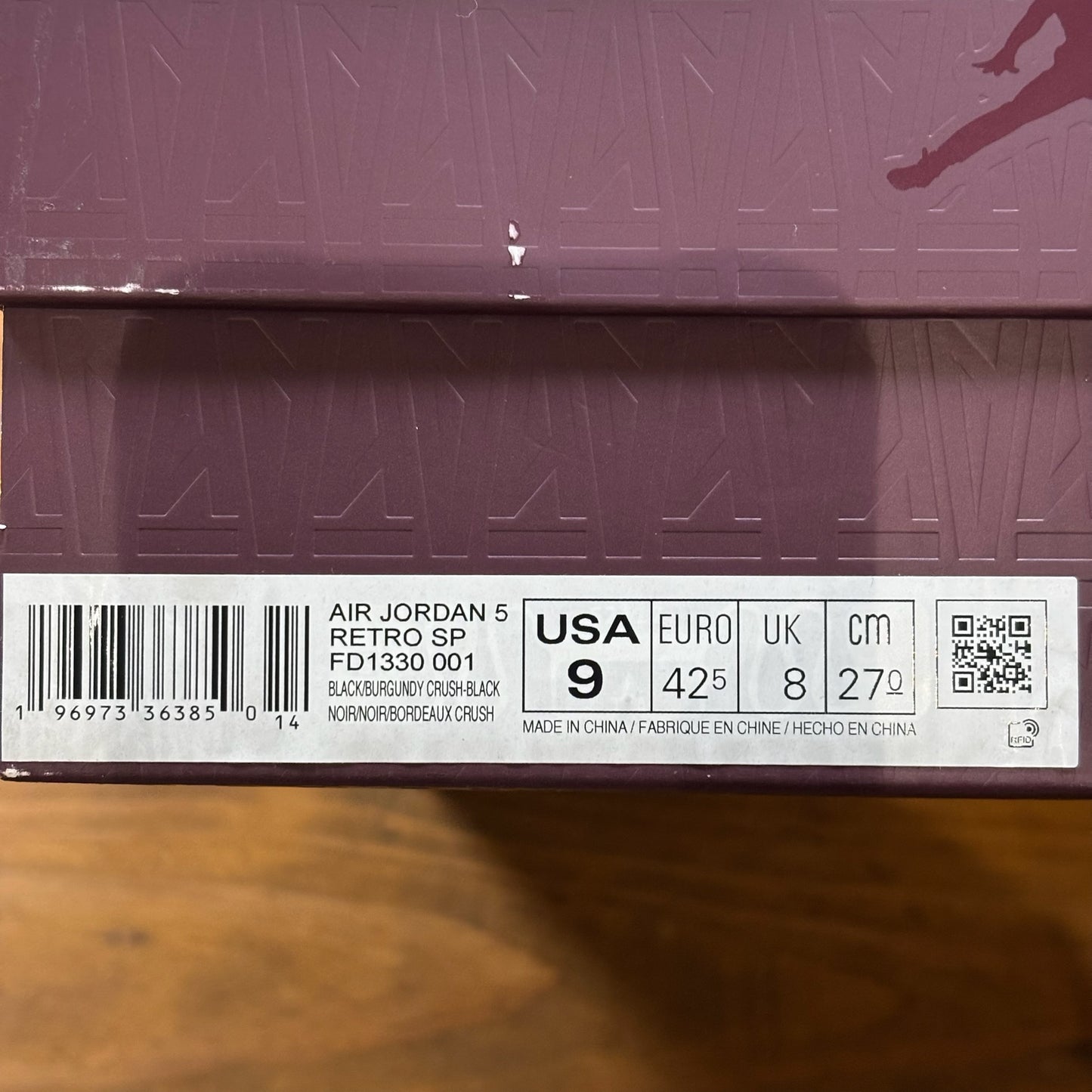 A Ma Maniére x Jordan 5 Retro 'Dusk' (Used)