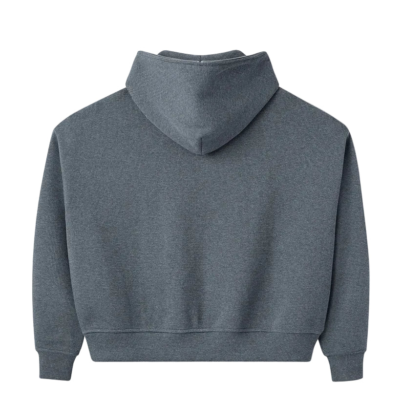 HMDD Thermal Full Zip 'Grey' - Small