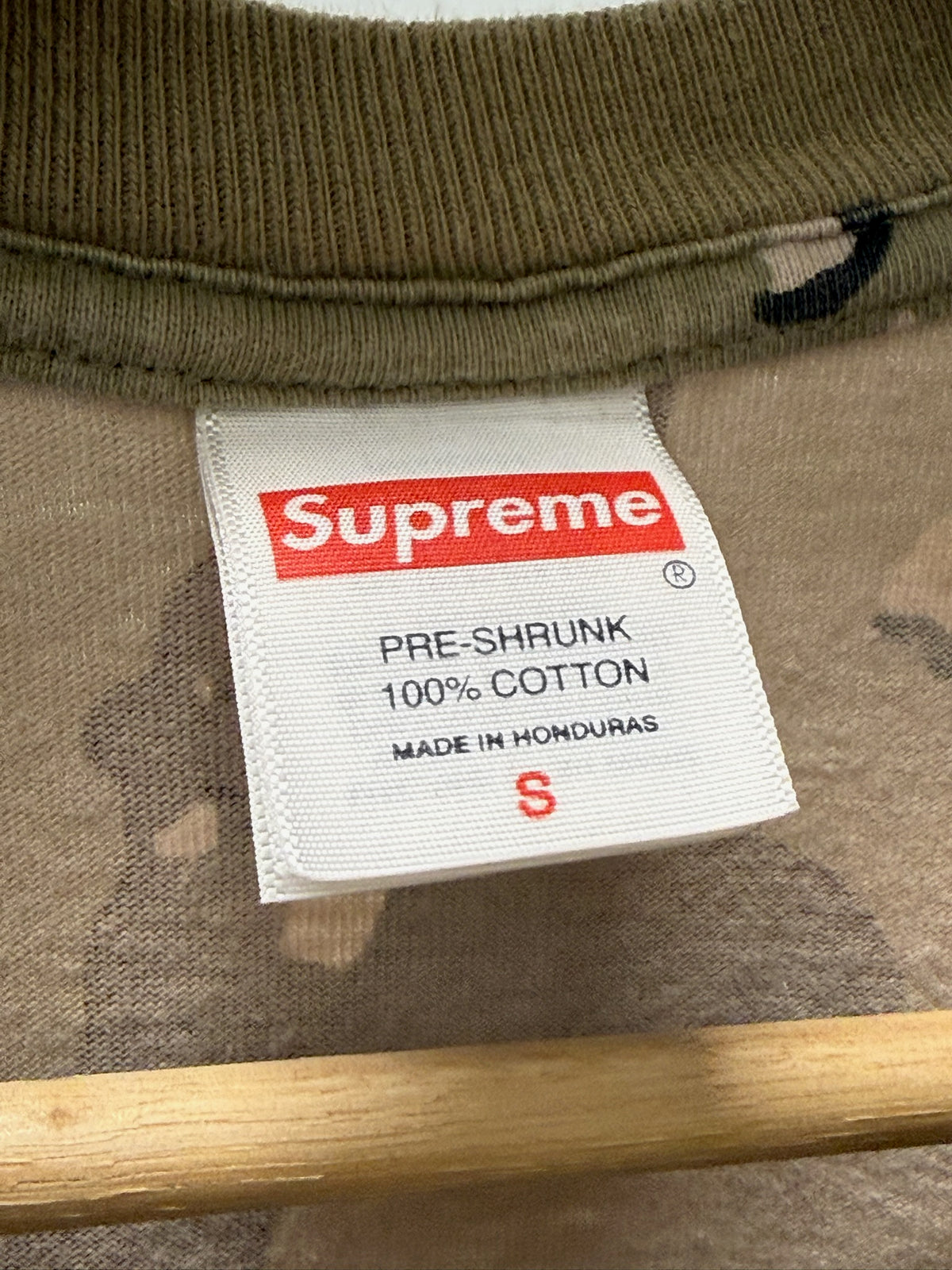 Supreme Dalmatian Tee 'Choco Camo' (Pre-Owned) - Small