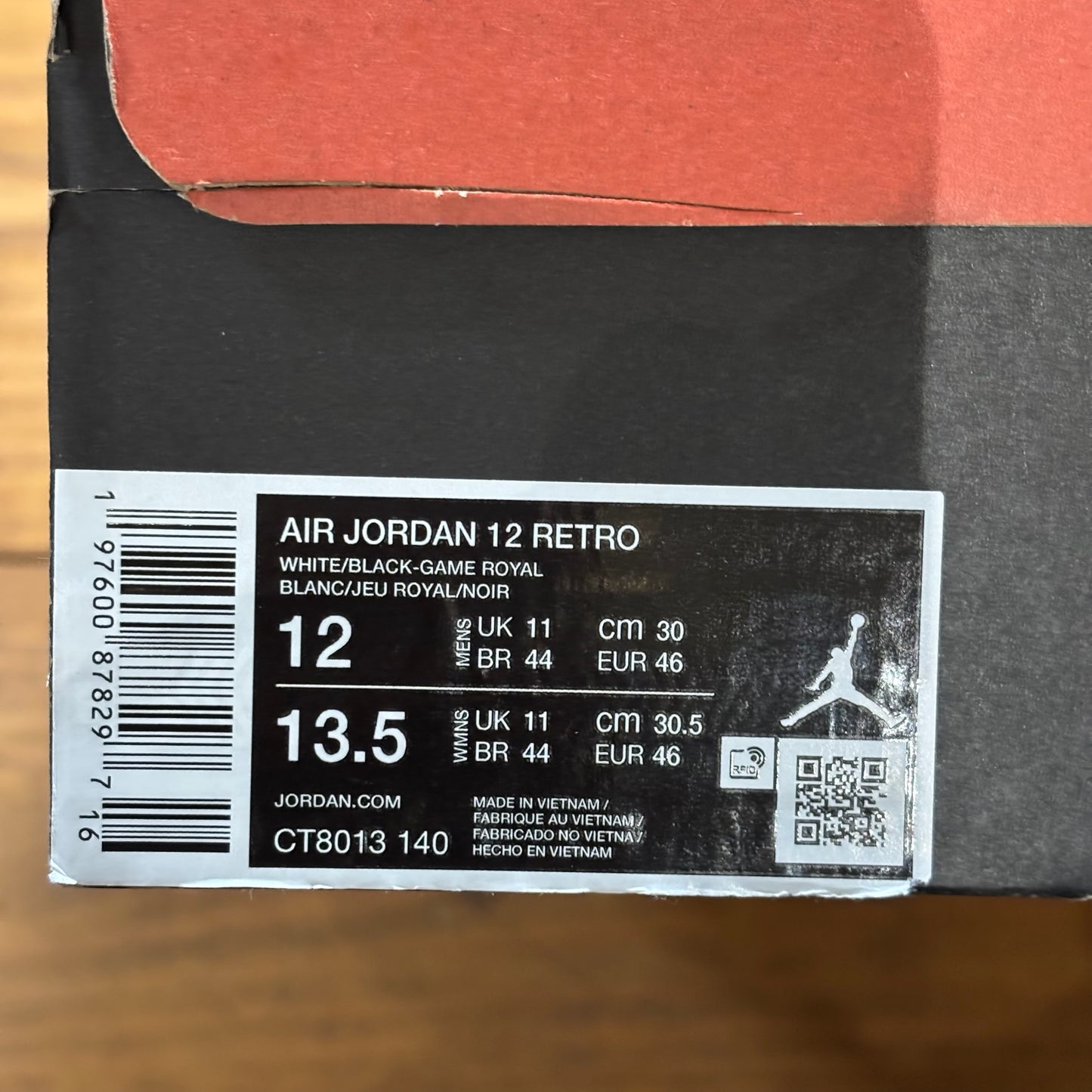 Jordan 12 Retro 'Blueberry' (USED)
