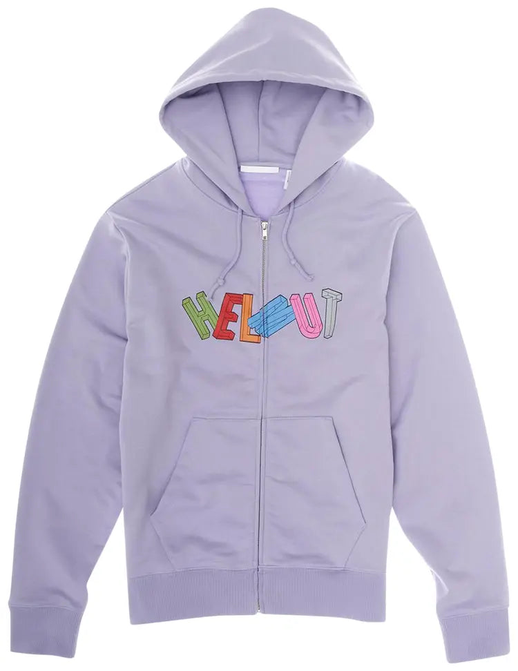 Large - Helmut Land 3D Zip Hoodie