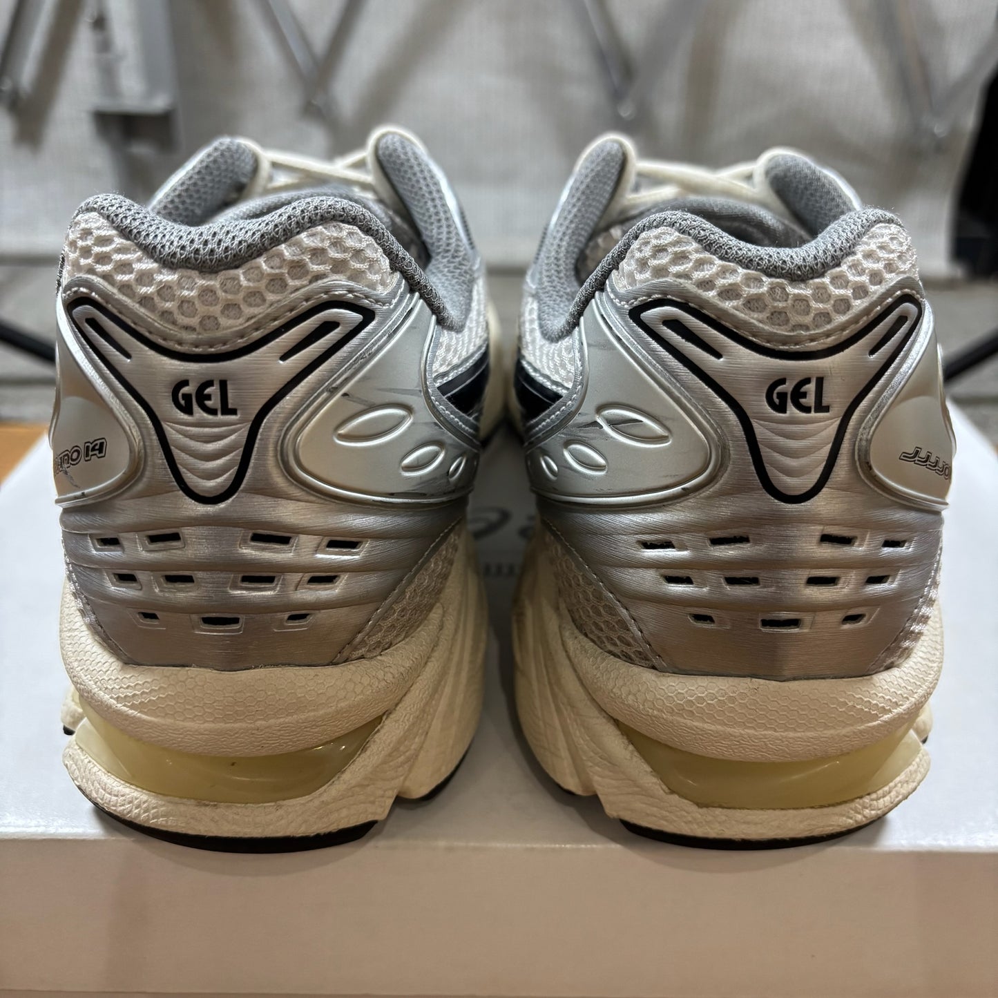 JJJJound x Gel Kayano 14 'Silver Black' (Used)
