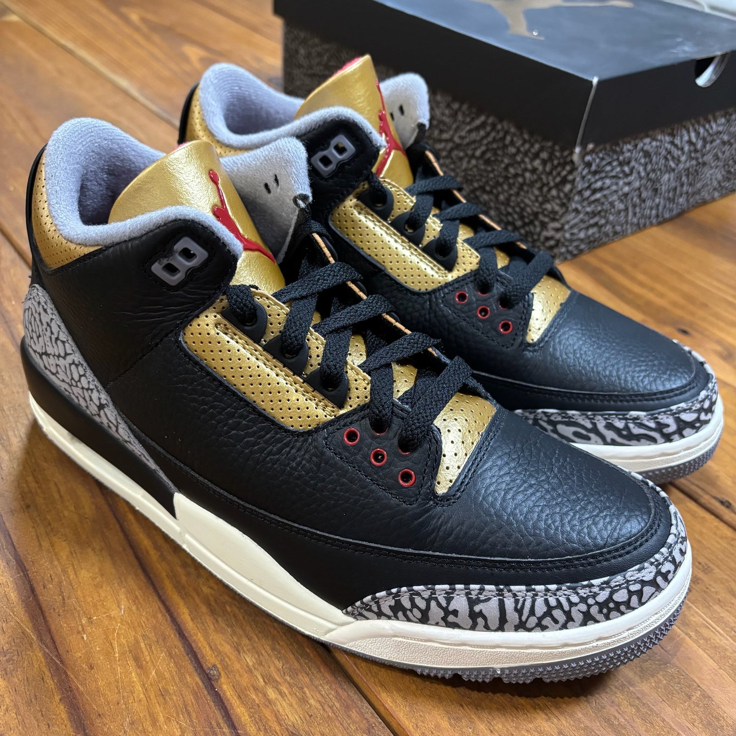 Wmns Jordan 3 Retro 'Black Gold' (Used)