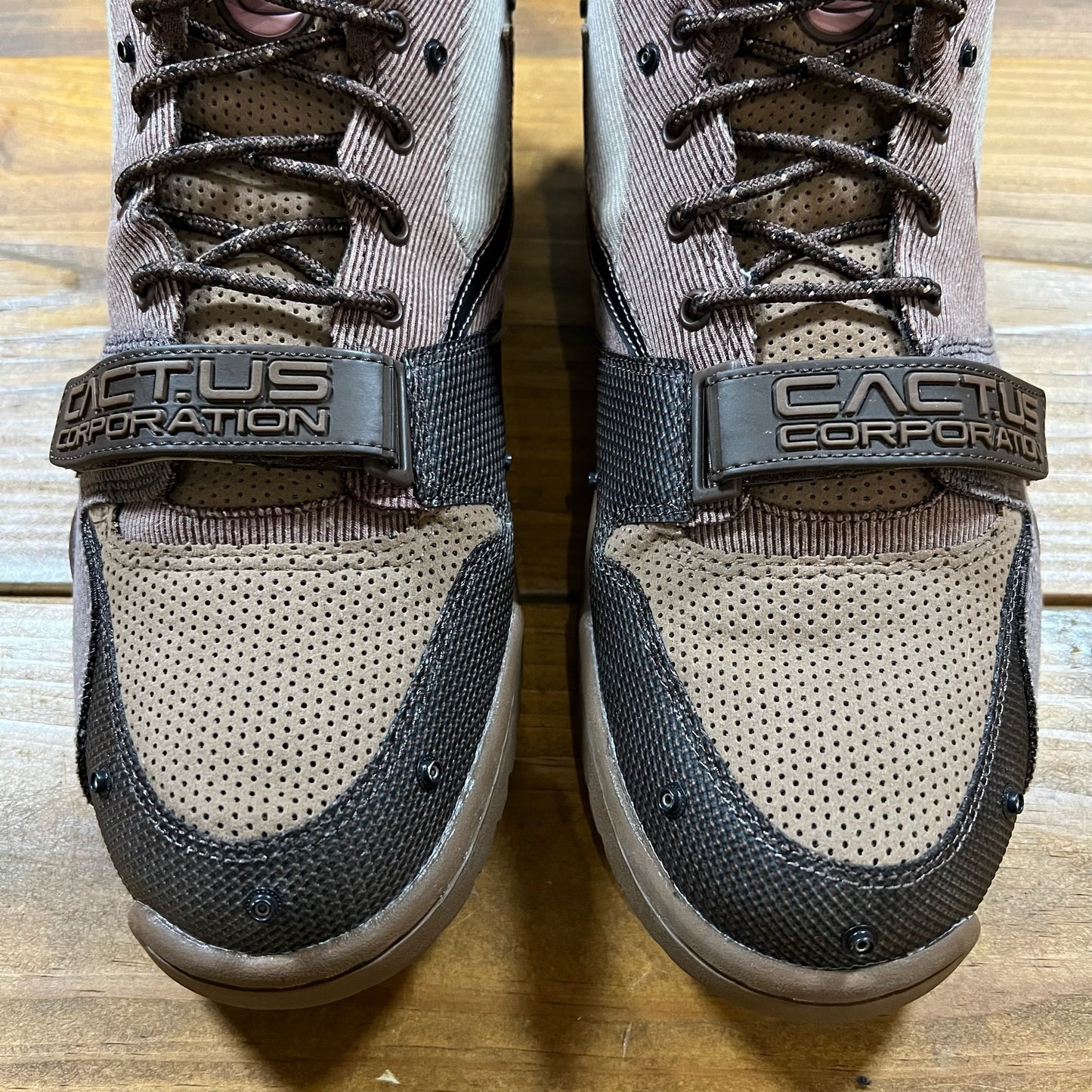 SIZE 12 - Travis Scott x Air Trainer 1 SP 'Chocolate' (Used)