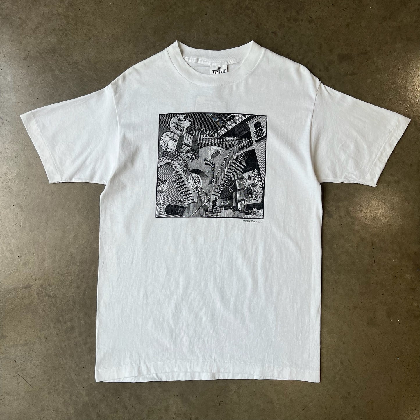LARGE - Vintage MC Escher Art Tee