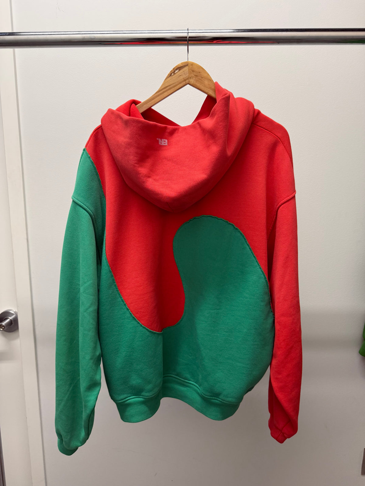 ERL Swirl Hoodie 'Red/Green' (Pre-Owned) - Medium