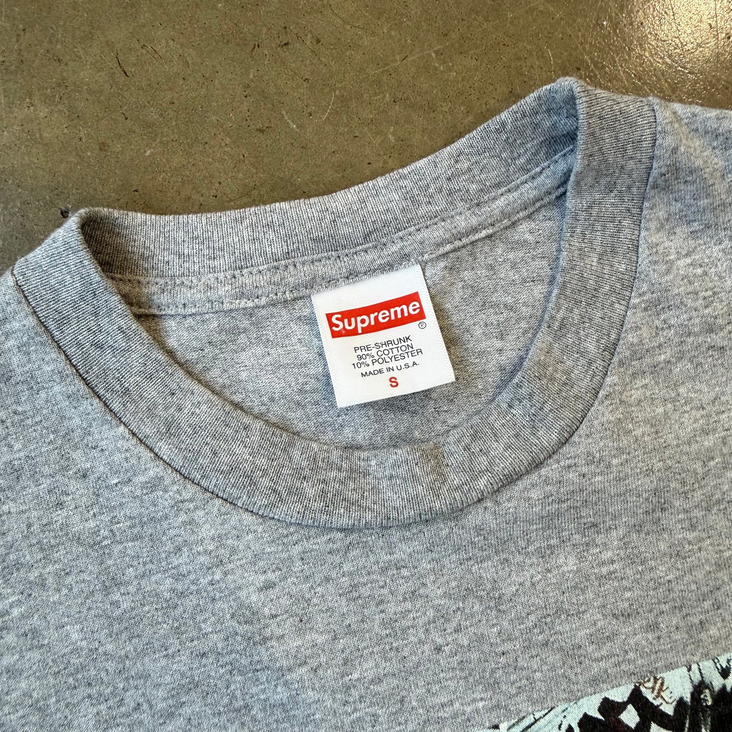 Small - Supreme Lady Pink Tee 'Grey'