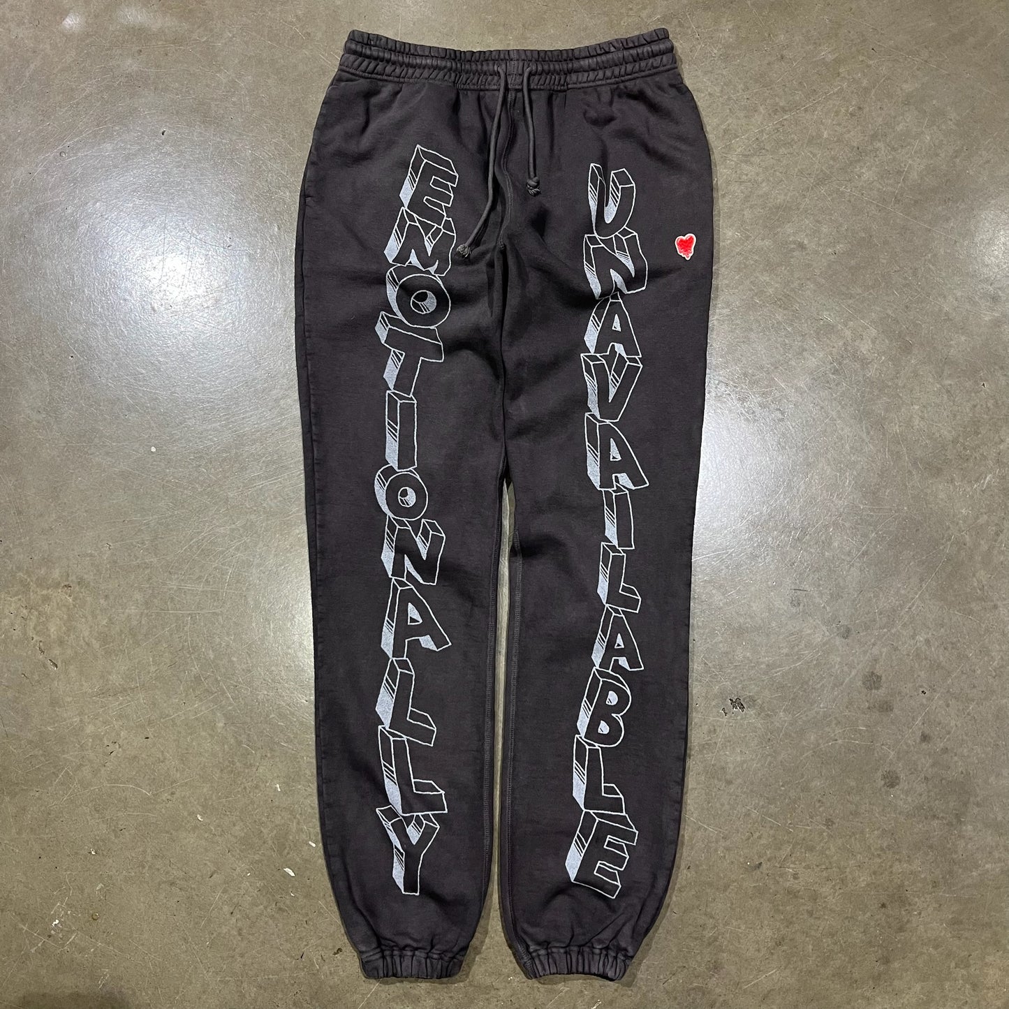 Emotionally Unavailable Wordplay Sweats (Used)