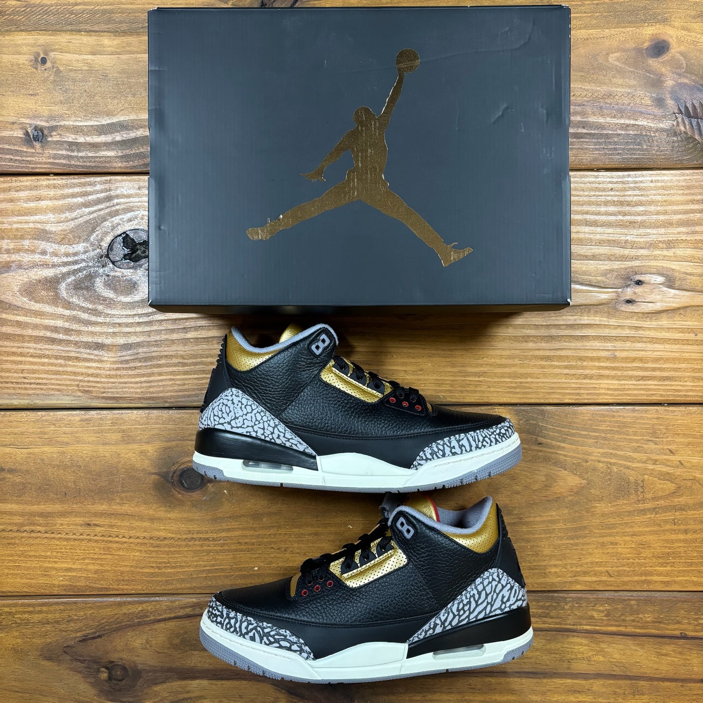 Wmns Jordan 3 Retro 'Black Gold' (Used)
