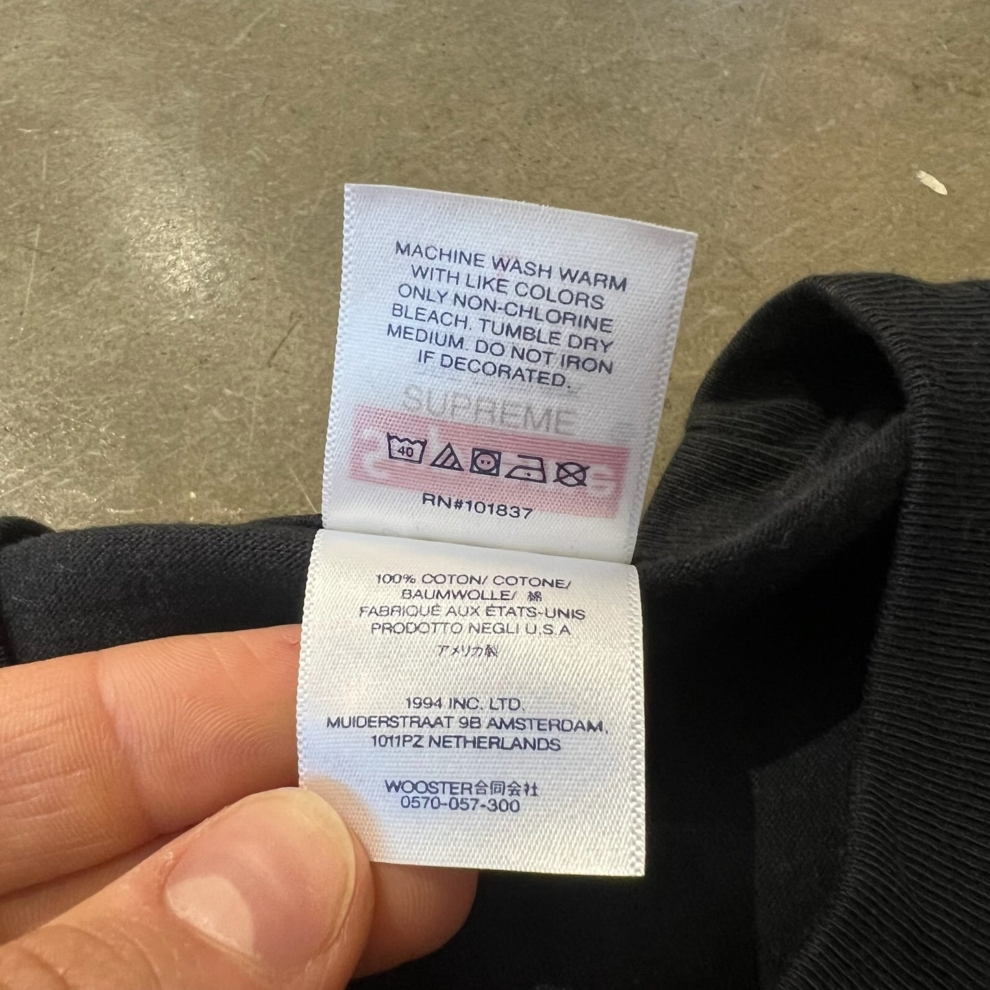 LARGE - Supreme Gotham Tee (Used)