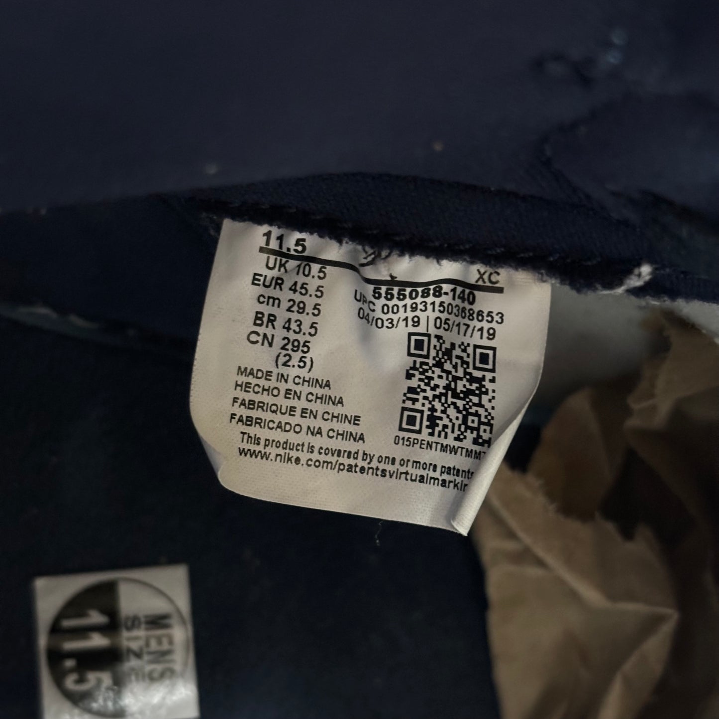 SIZE 11.5 - Jordan 1 Retro High OG 'Obsidian' (Used)