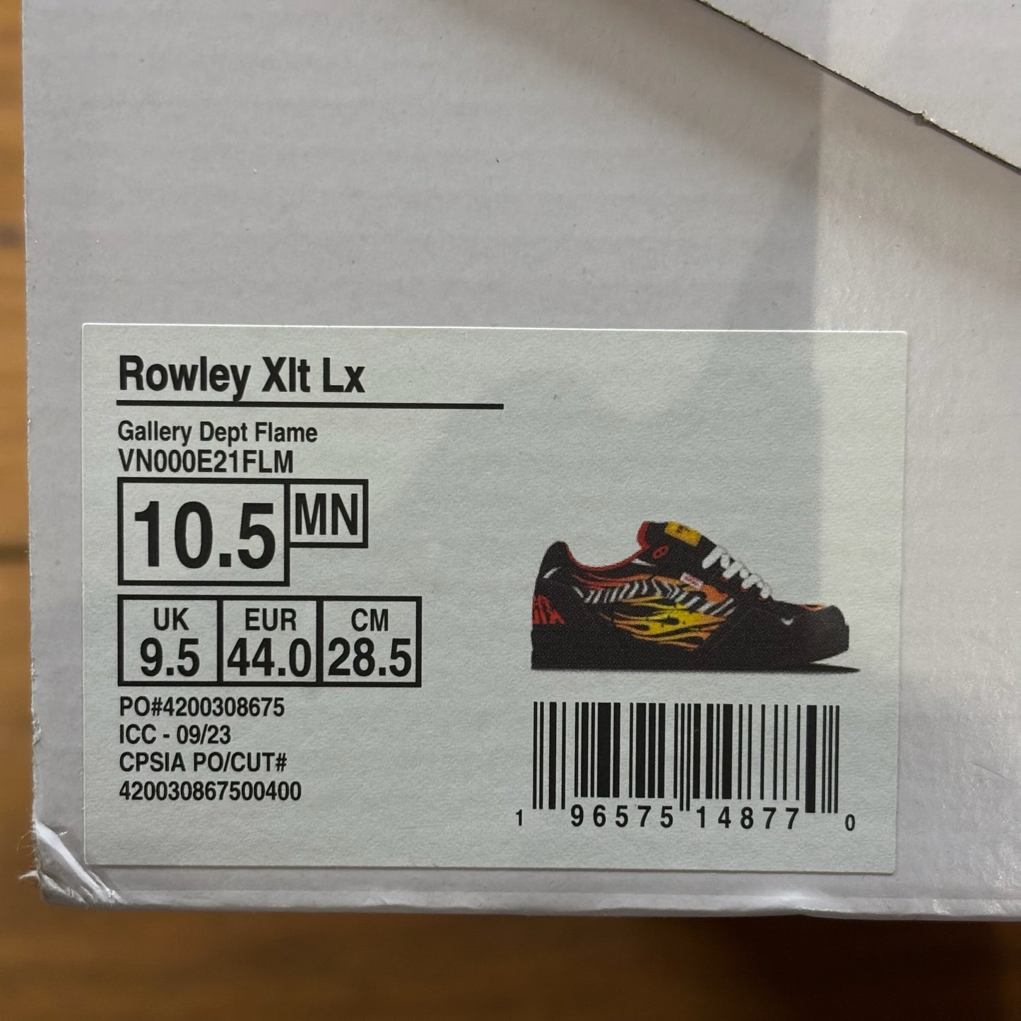 Gallery Dept. x Rowley XLT LX 'Flames' (Used)